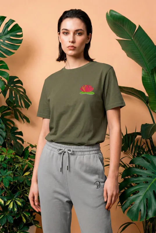 Water Lily T-Shirt made by Pitod