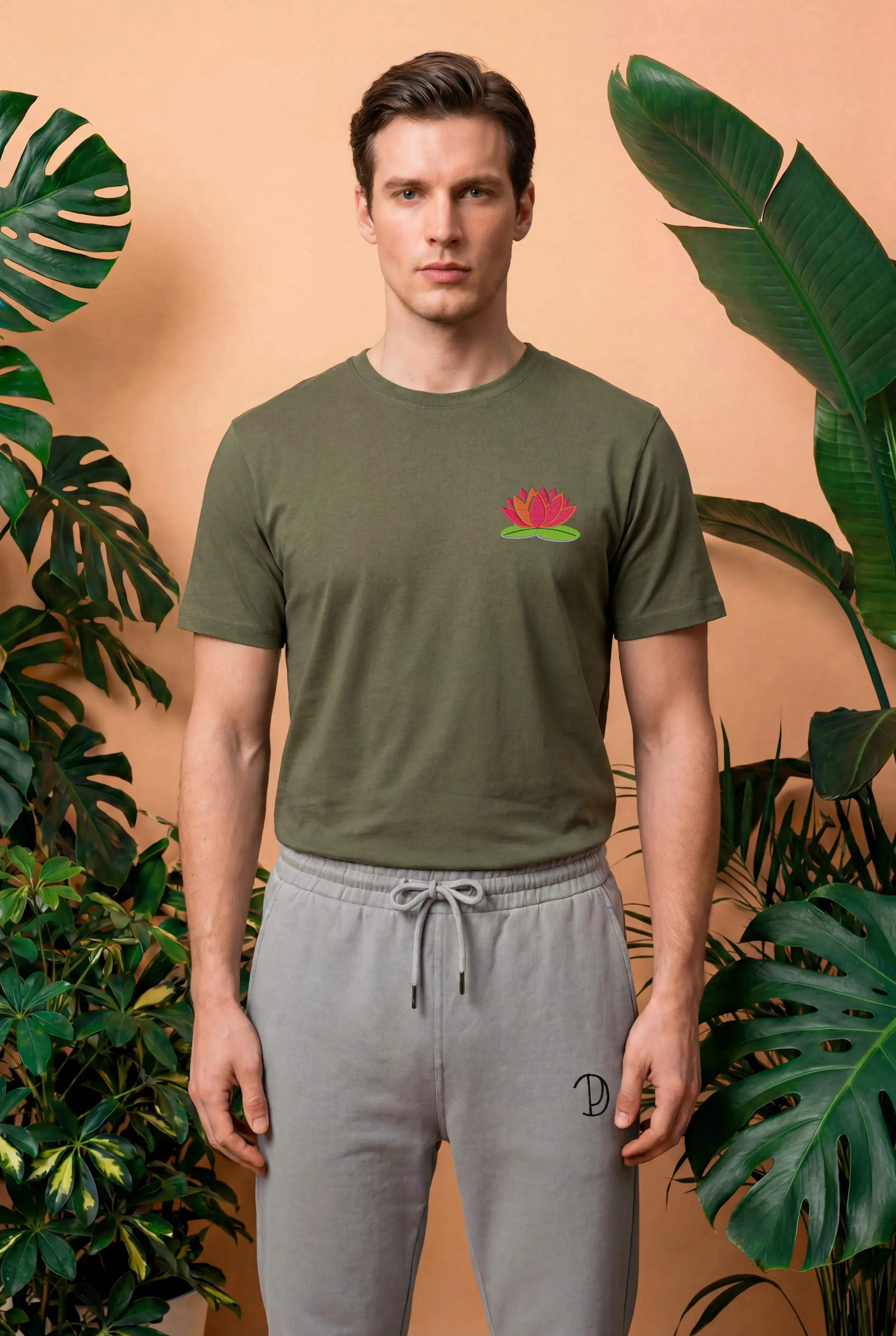 Water Lily T-Shirt sold by Pitod product image thumbnail 2