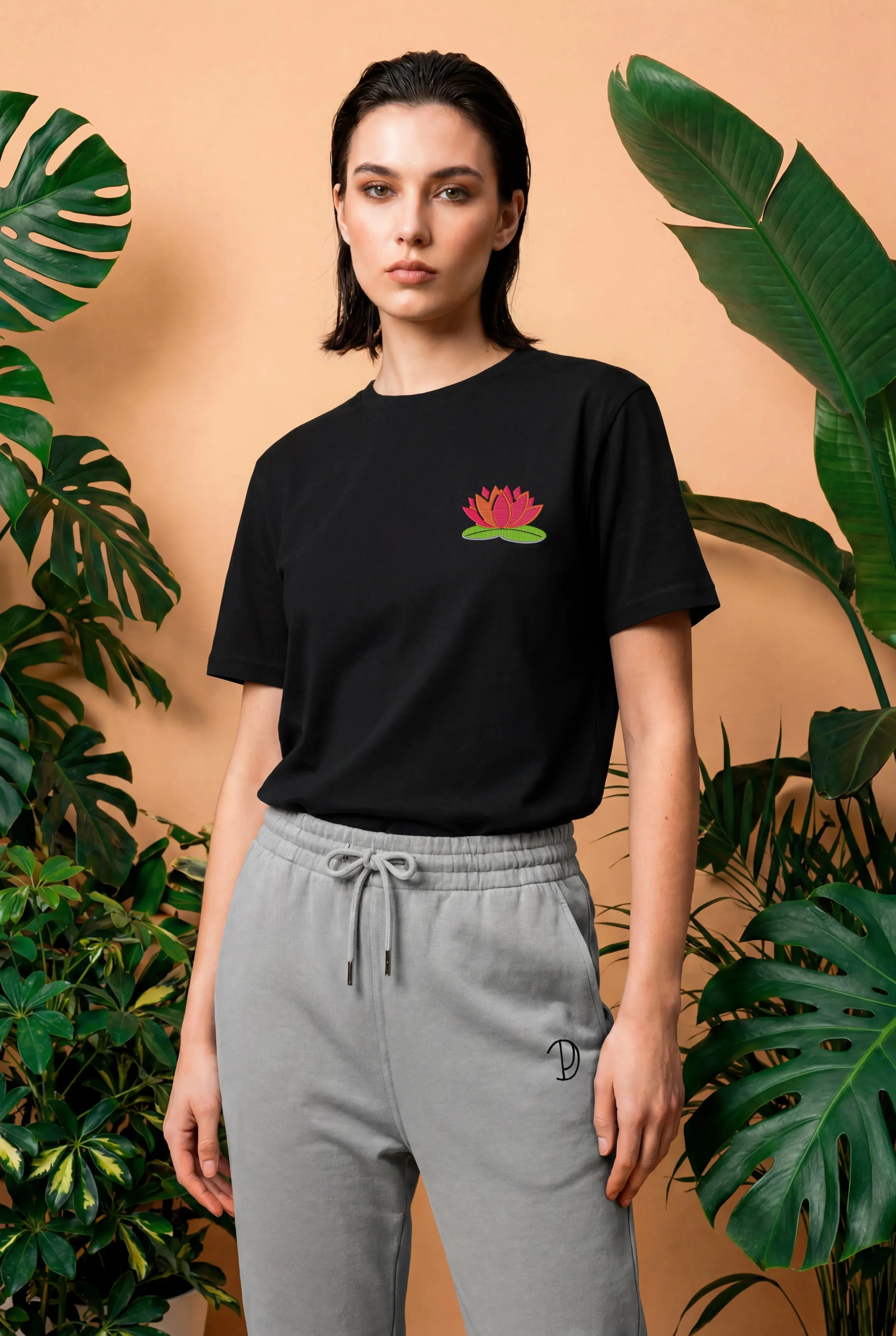 Water Lily T-Shirt sold by Pitod product image thumbnail 3