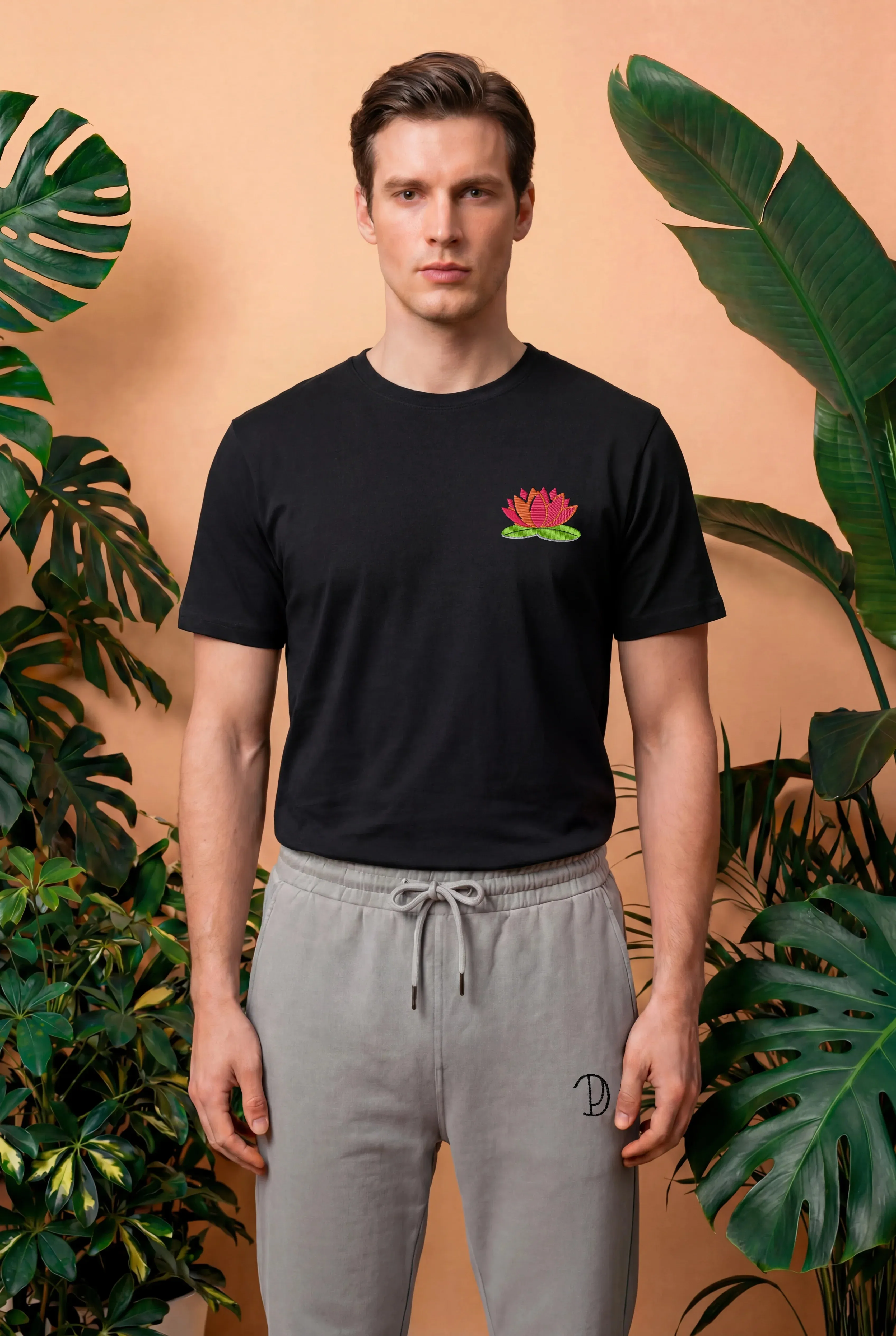Water Lily T-Shirt sold by Pitod product image thumbnail 4