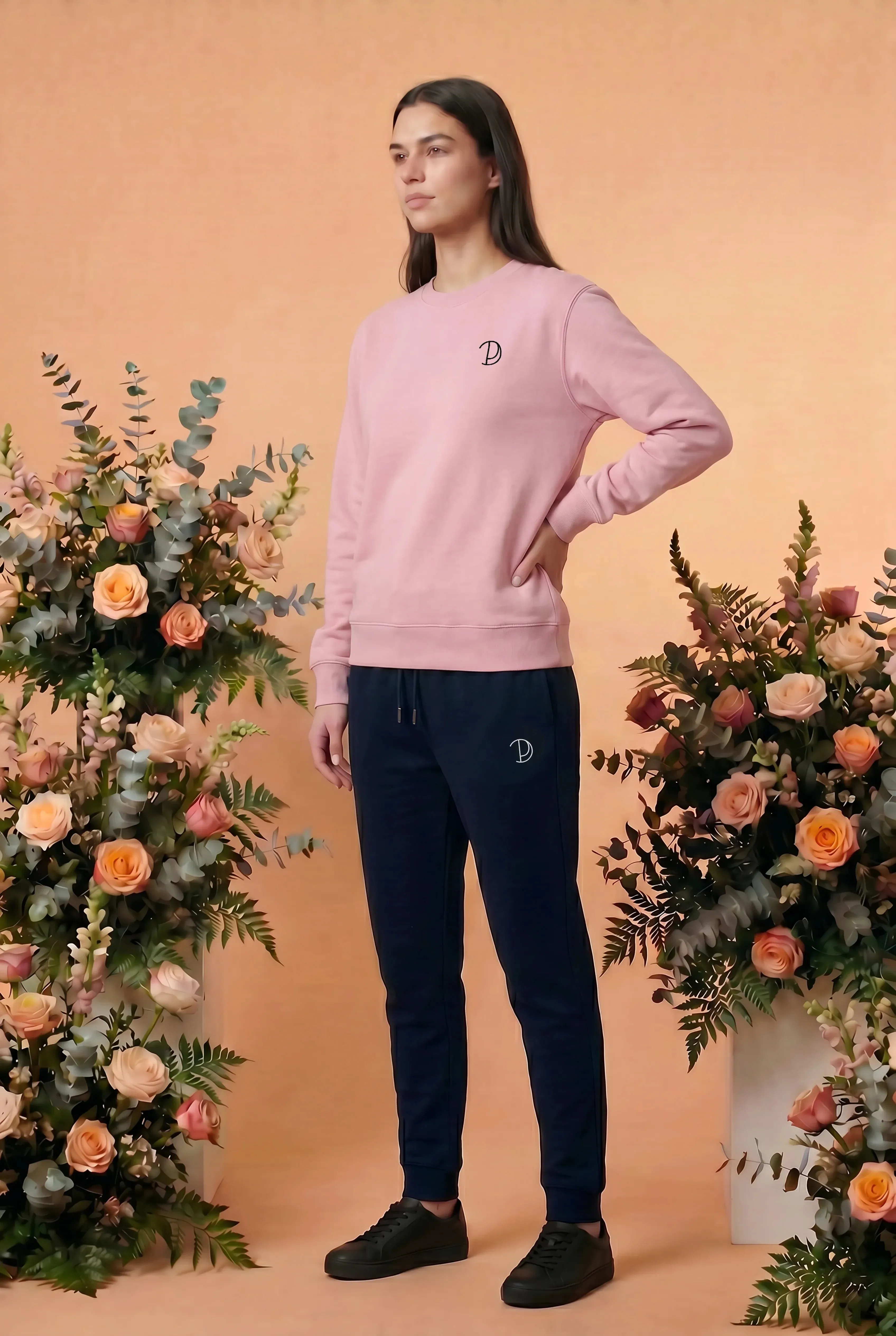 Embroidered P Sweatshirt sold by Pitod product image thumbnail 3