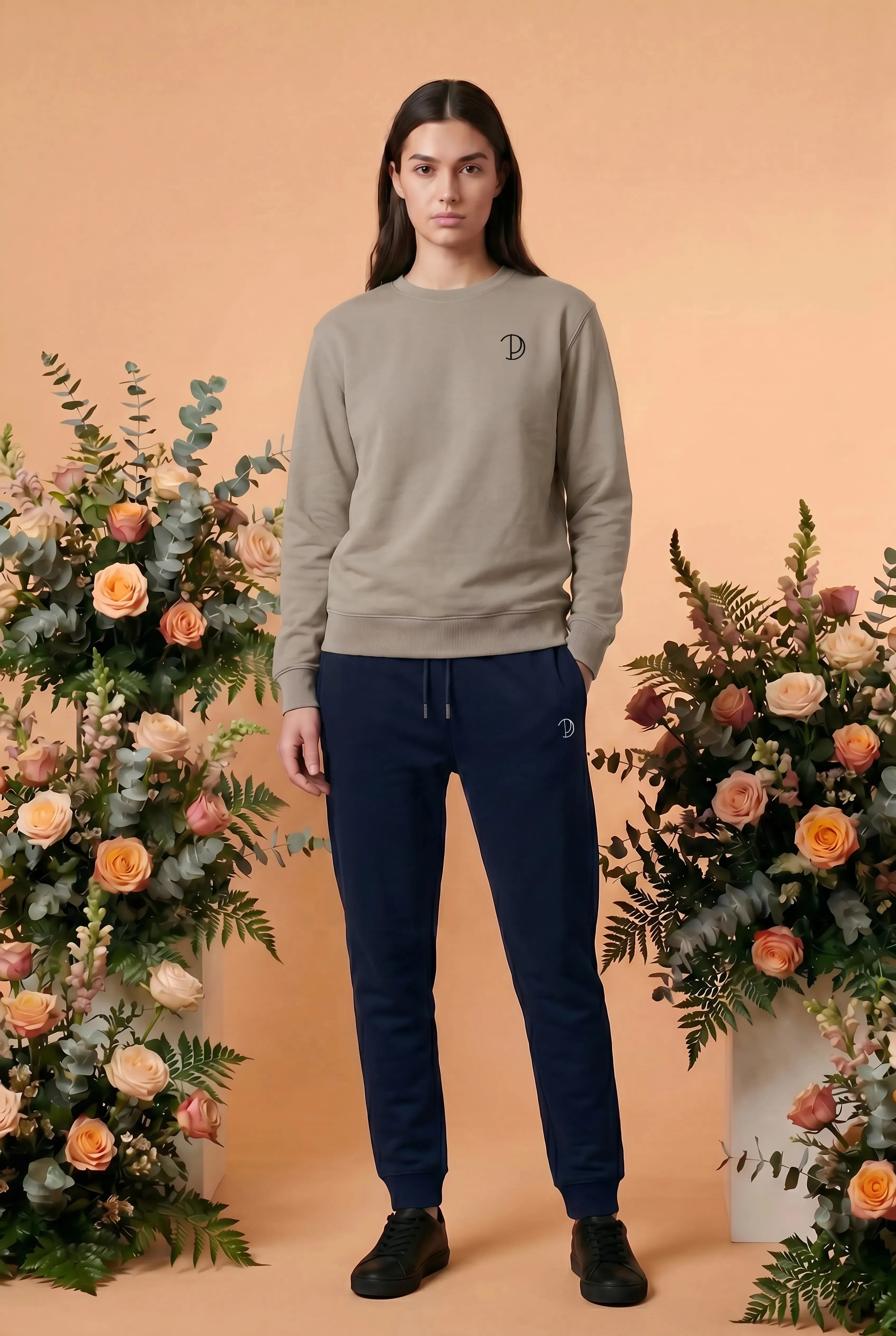 Embroidered P Sweatshirt sold by Pitod product image thumbnail 2