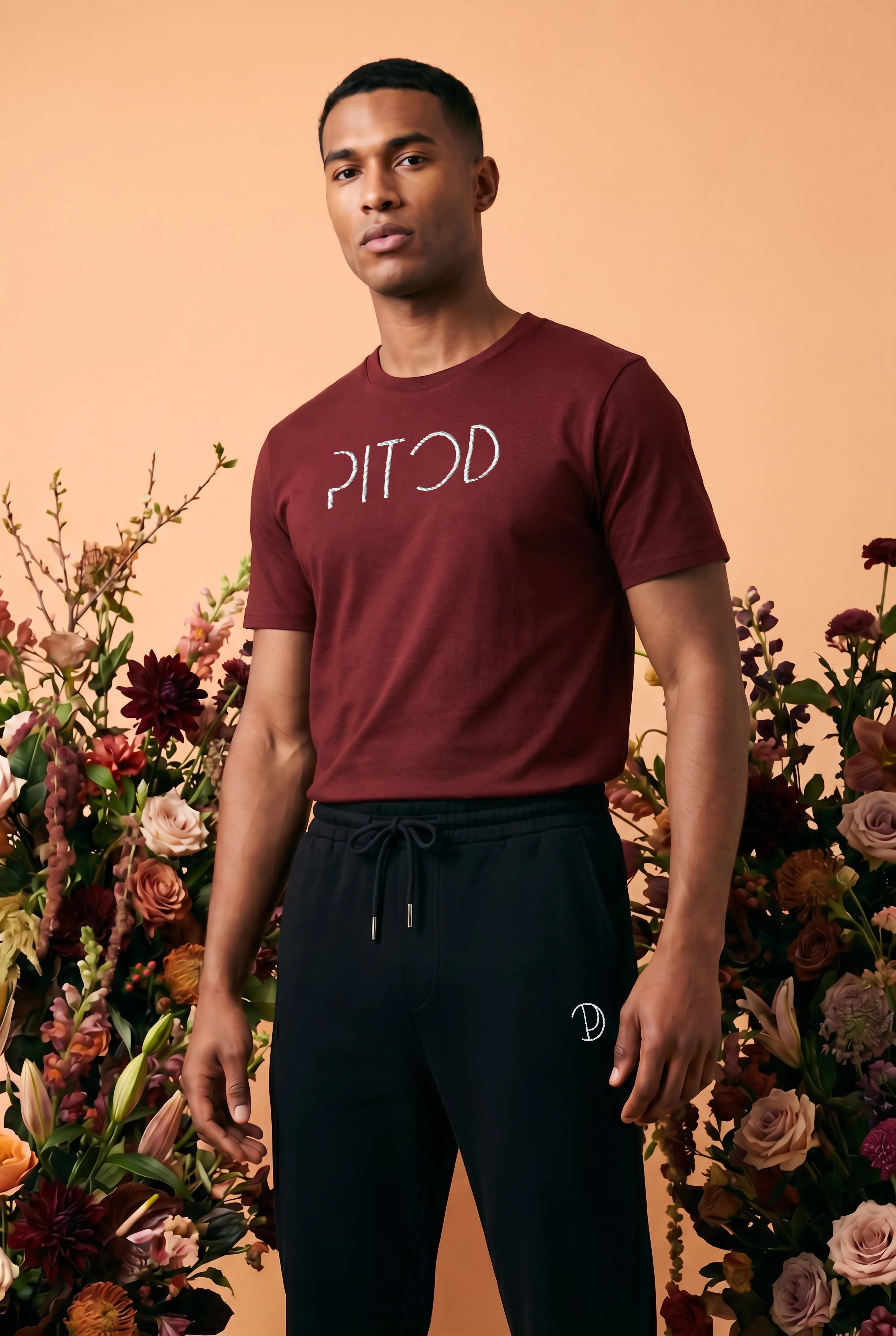 Embroidered Pitod T-Shirt sold by Pitod product image thumbnail 3