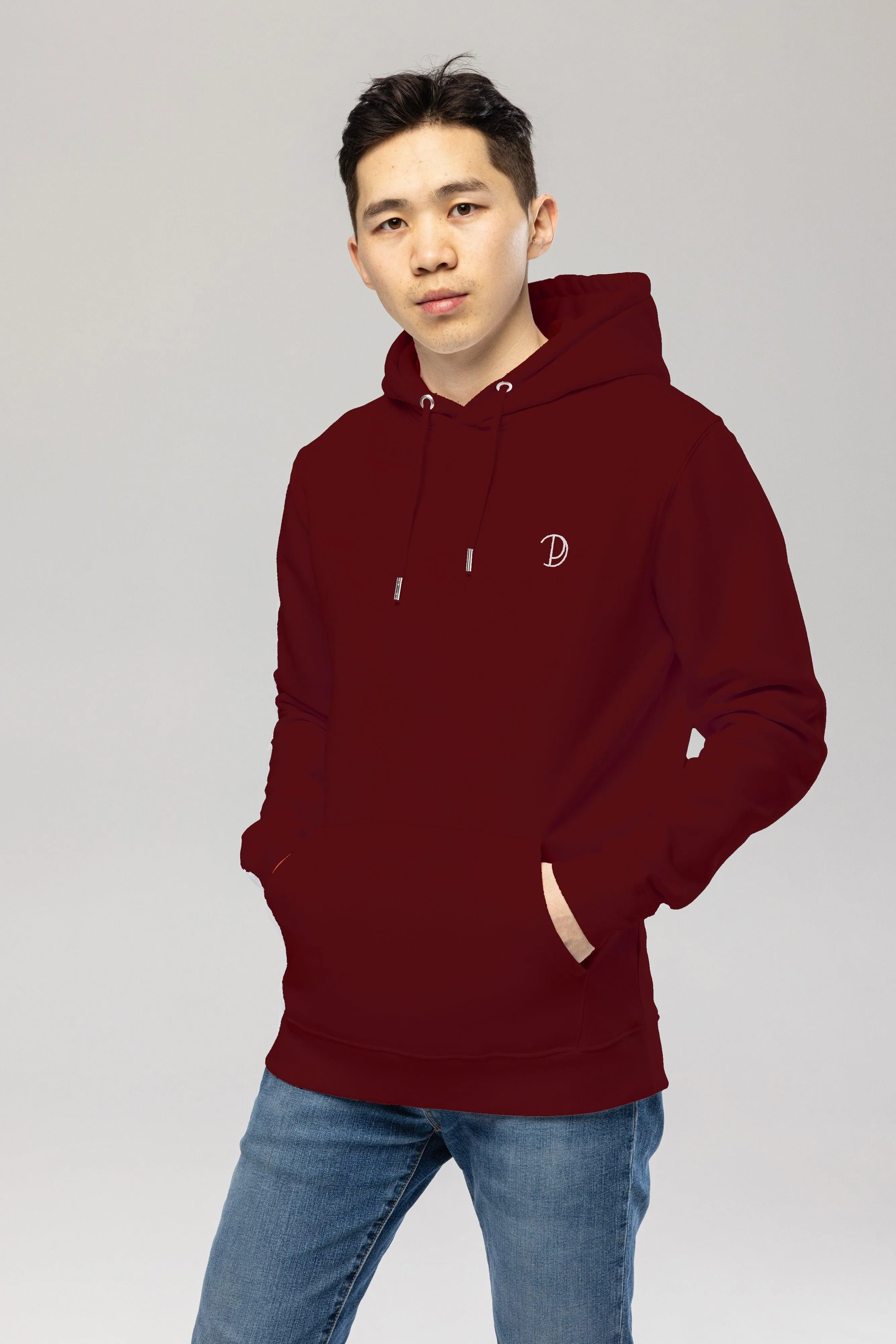 Embroidered Logo Hoodie sold by Pitod