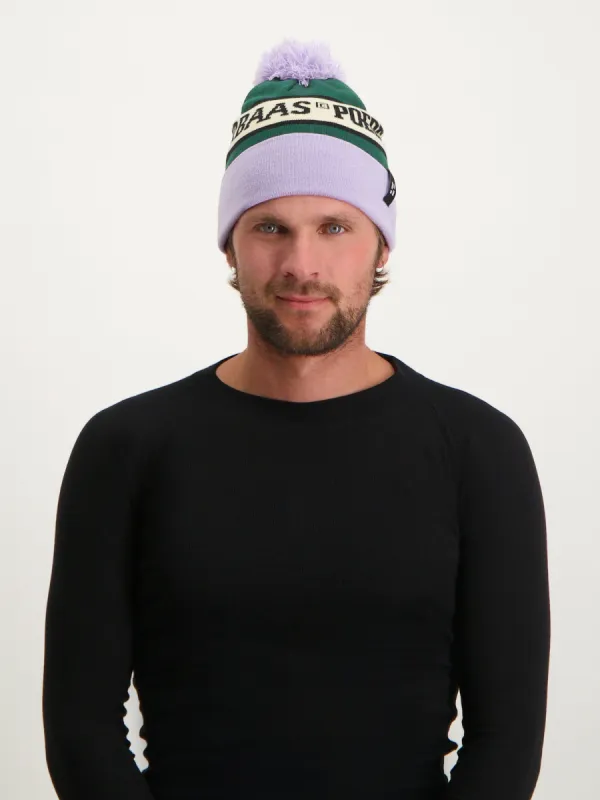 Freeride Beanie | Green Purple sold by Poederbaas