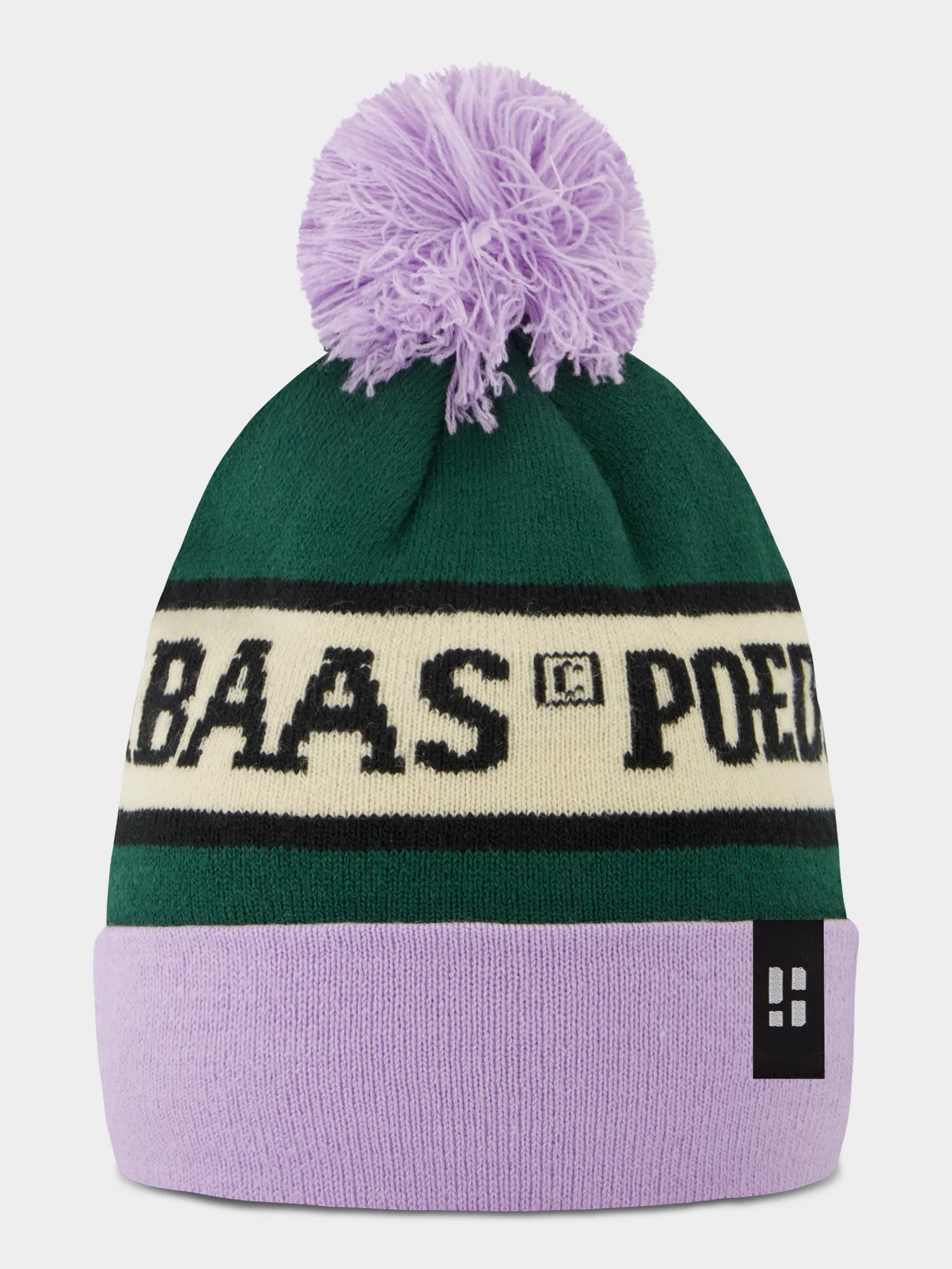 Freeride Beanie | Green Purple sold by Poederbaas product image thumbnail 2