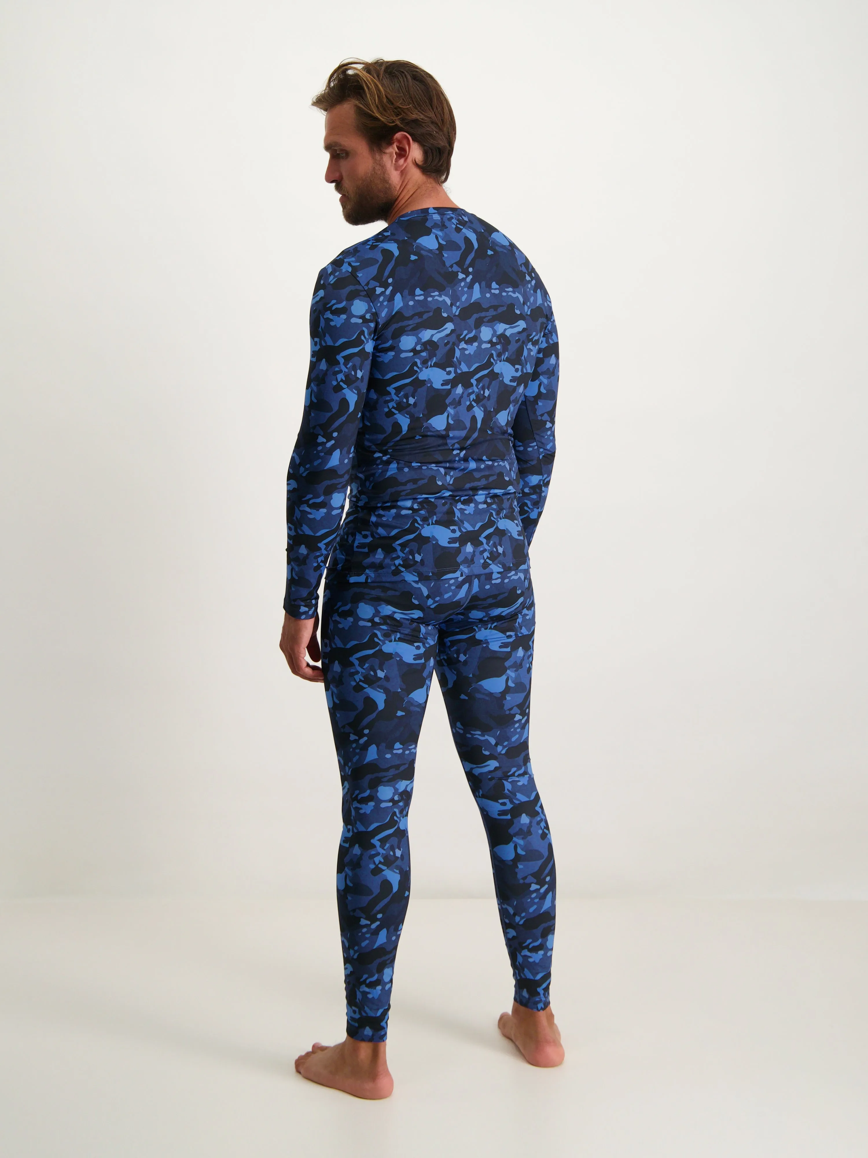 Men Thermo Shirt Camo | Navy sold by Poederbaas product image thumbnail 4