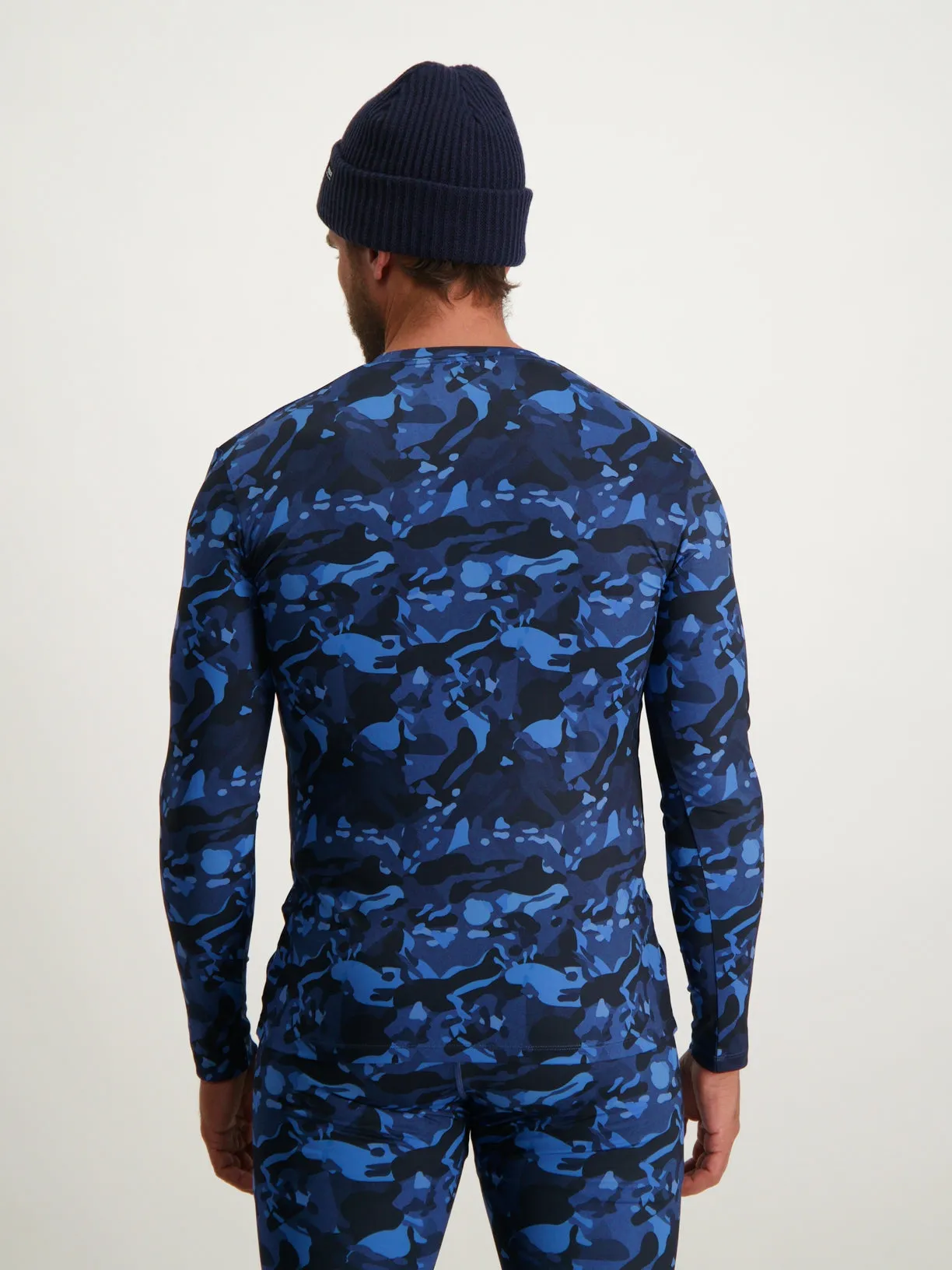 Men Thermo Shirt Camo | Navy sold by Poederbaas product image thumbnail 2