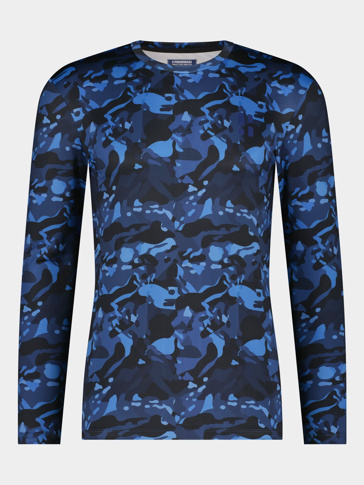 Men Thermo Shirt Camo | Navy sold by Poederbaas product image thumbnail 5
