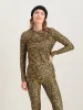 Women Thermo Shirt Animal | Panther Brown sold by Poederbaas