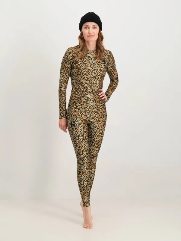 Women Thermo Pant Animal | Panther Brown sold by Poederbaas