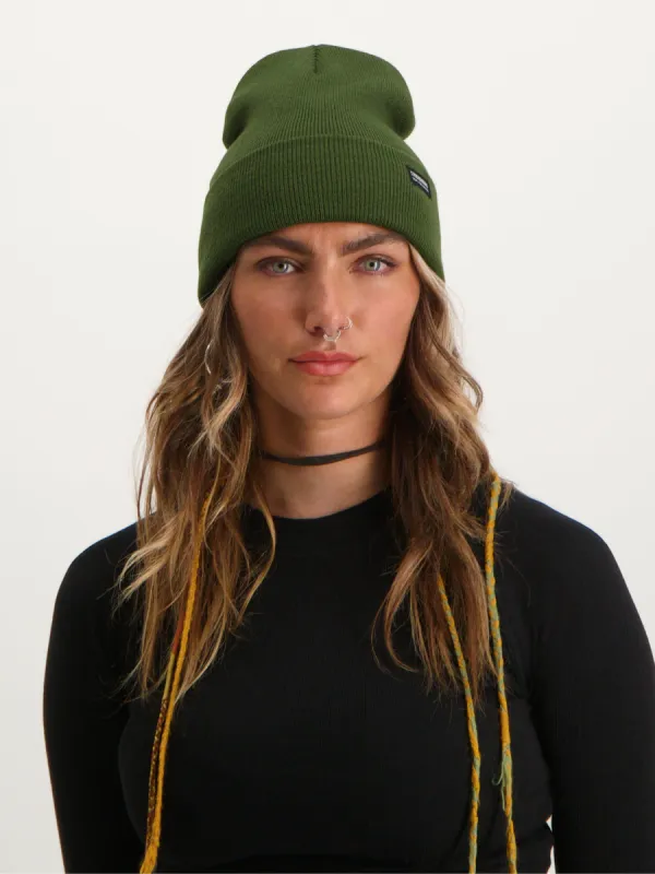 Park Beanie | Green sold by Poederbaas