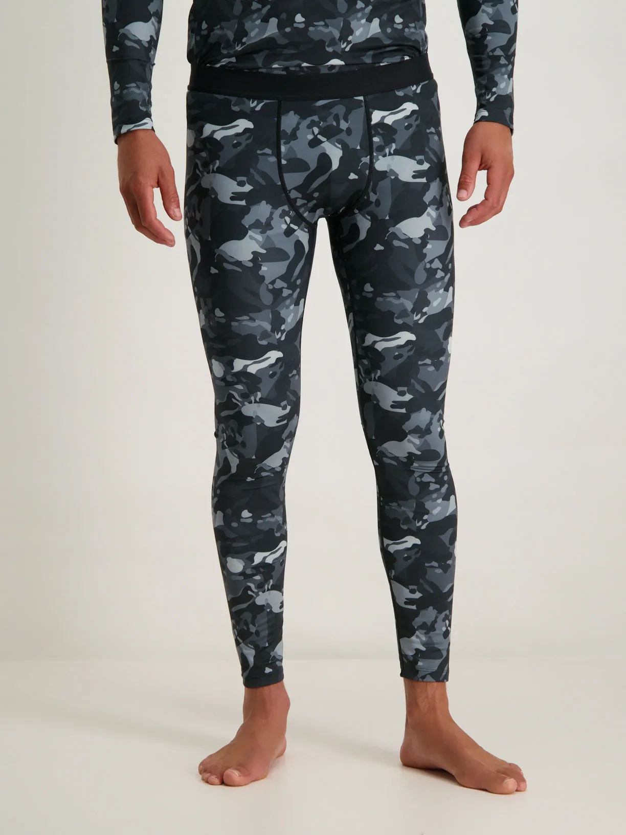Men Thermo Pant Camo | Black sold by Poederbaas