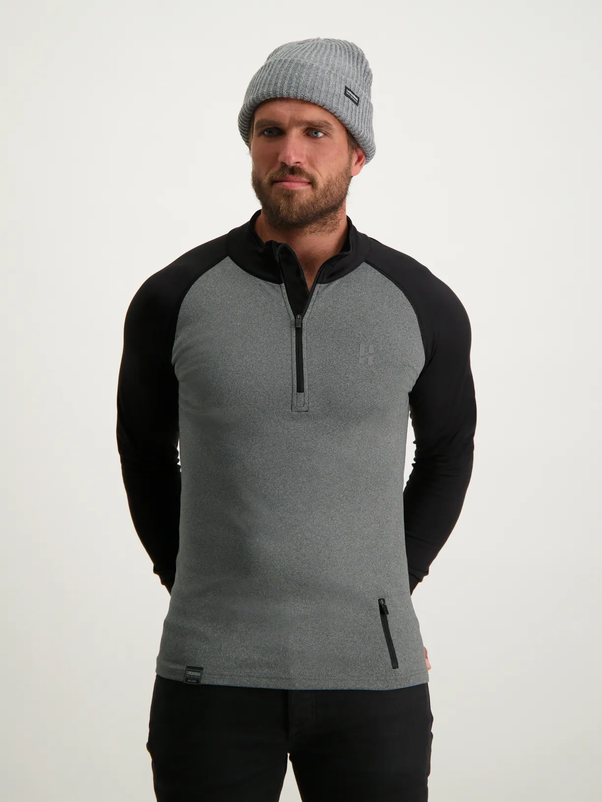 Duo Pully Men | Grey Black sold by Poederbaas