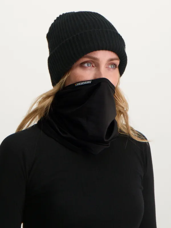 Neck Warmer Sport | Black sold by Poederbaas