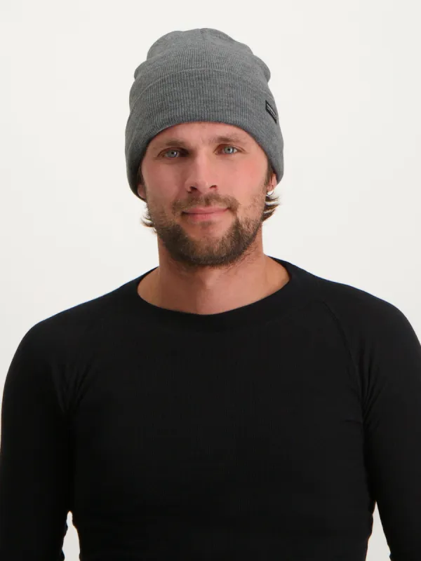 Park Beanie | Lightgrey sold by Poederbaas