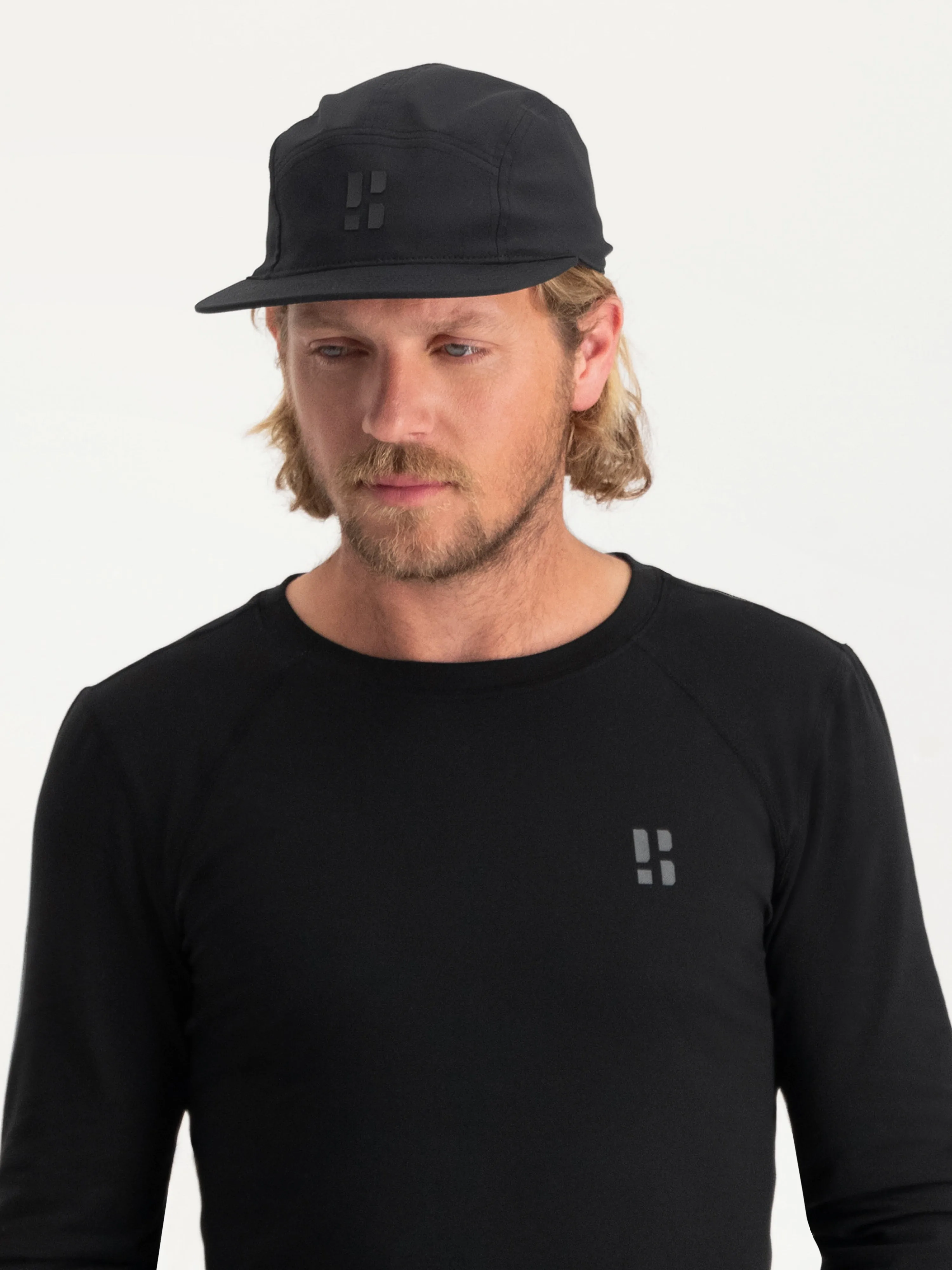 Lightweight 5-panel Cap | Black sold by Poederbaas product image thumbnail 4