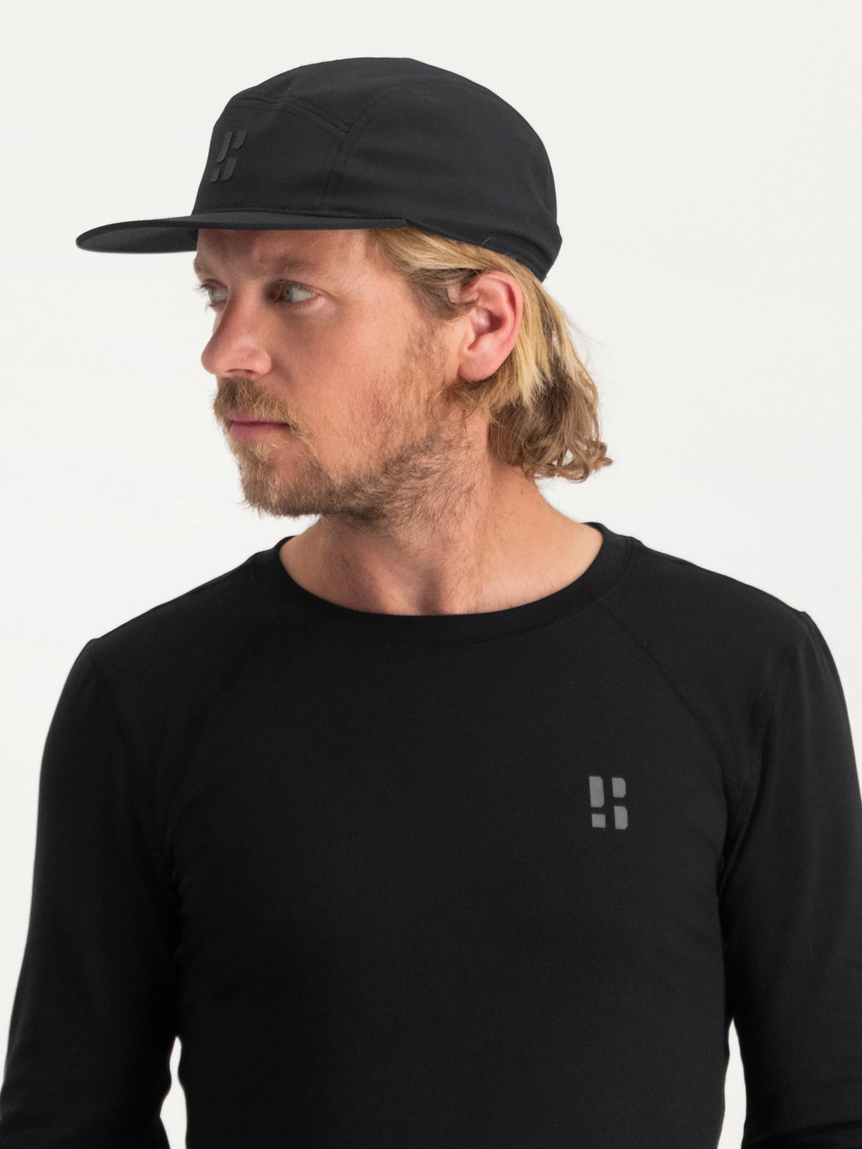 Lightweight 5-panel Cap | Black sold by Poederbaas product image thumbnail 2