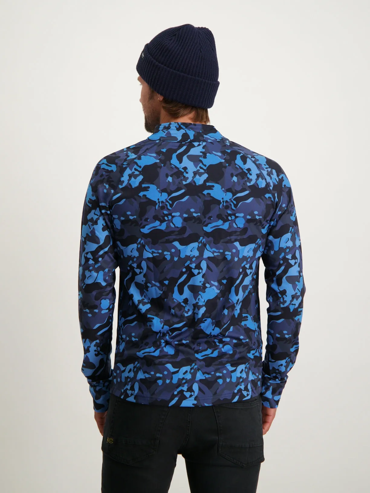 Camo Pully Men | Navy sold by Poederbaas product image thumbnail 3