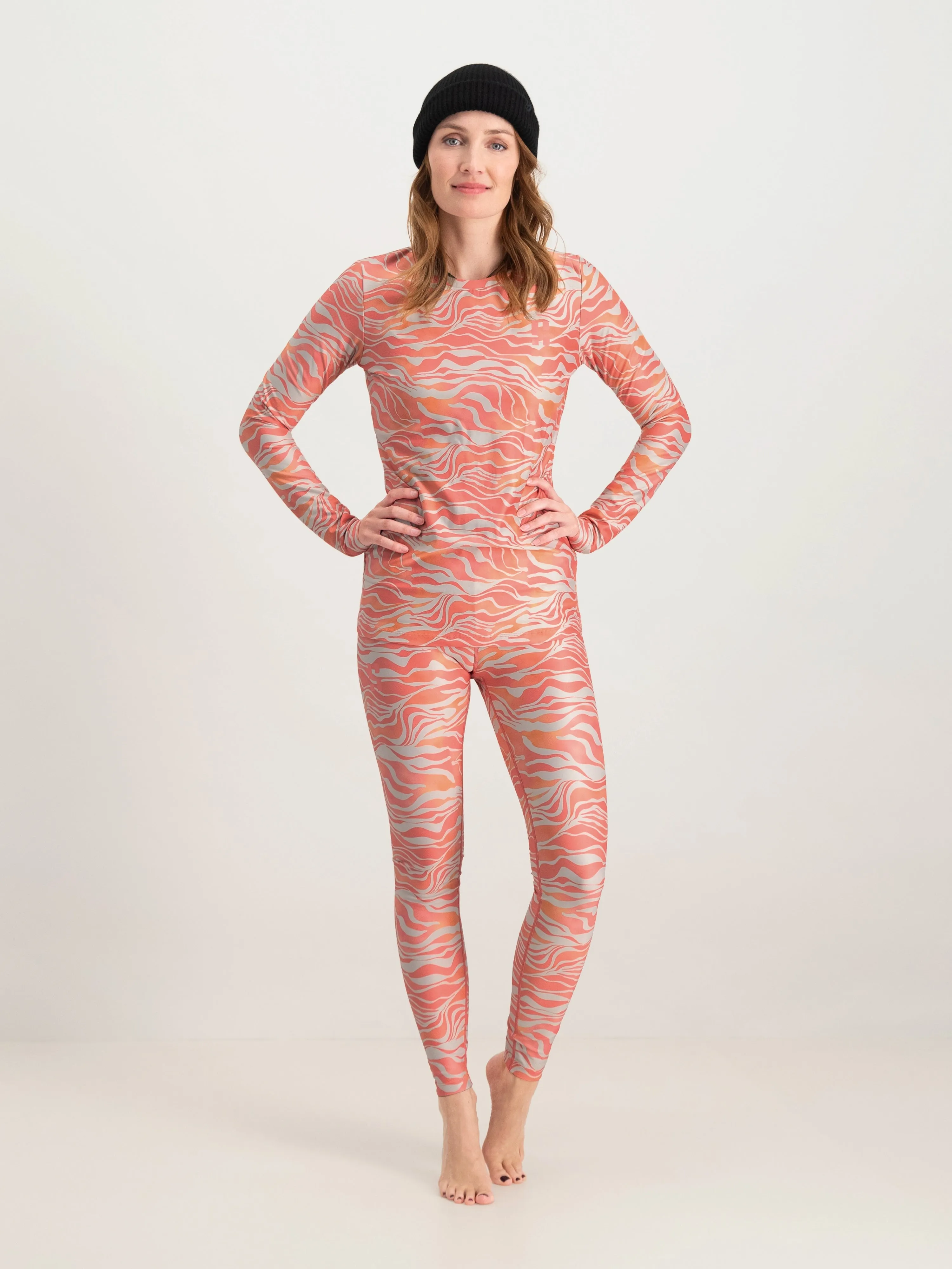 Women Thermo Shirt Animal | Zebra Pink sold by Poederbaas product image thumbnail 2