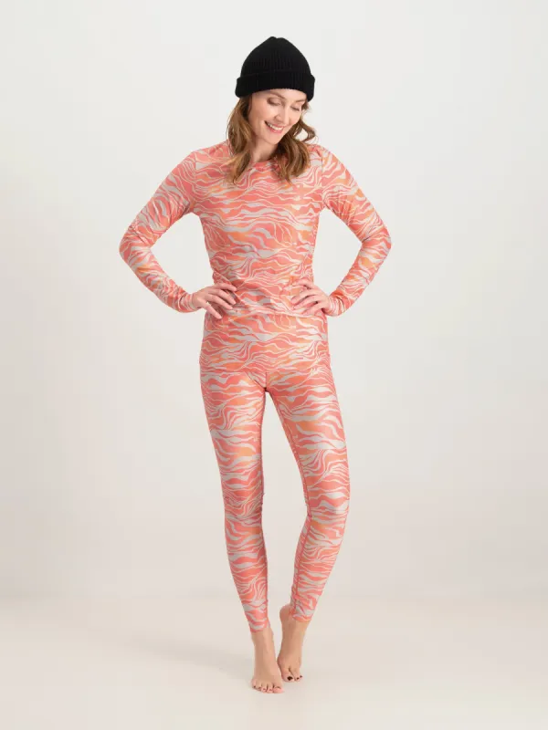 Women Thermo Shirt Animal | Zebra Pink sold by Poederbaas