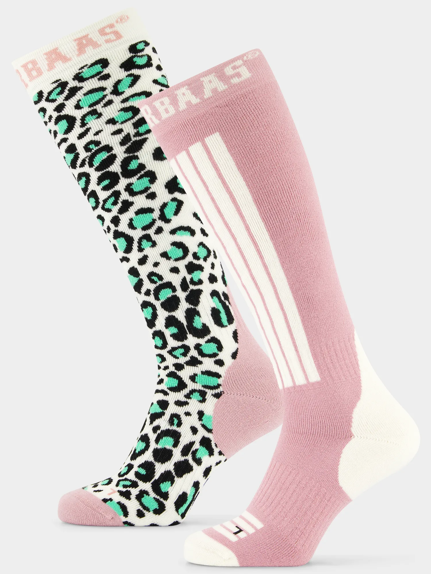 Panther Ski Socks 2-pack | Mint sold by Poederbaas