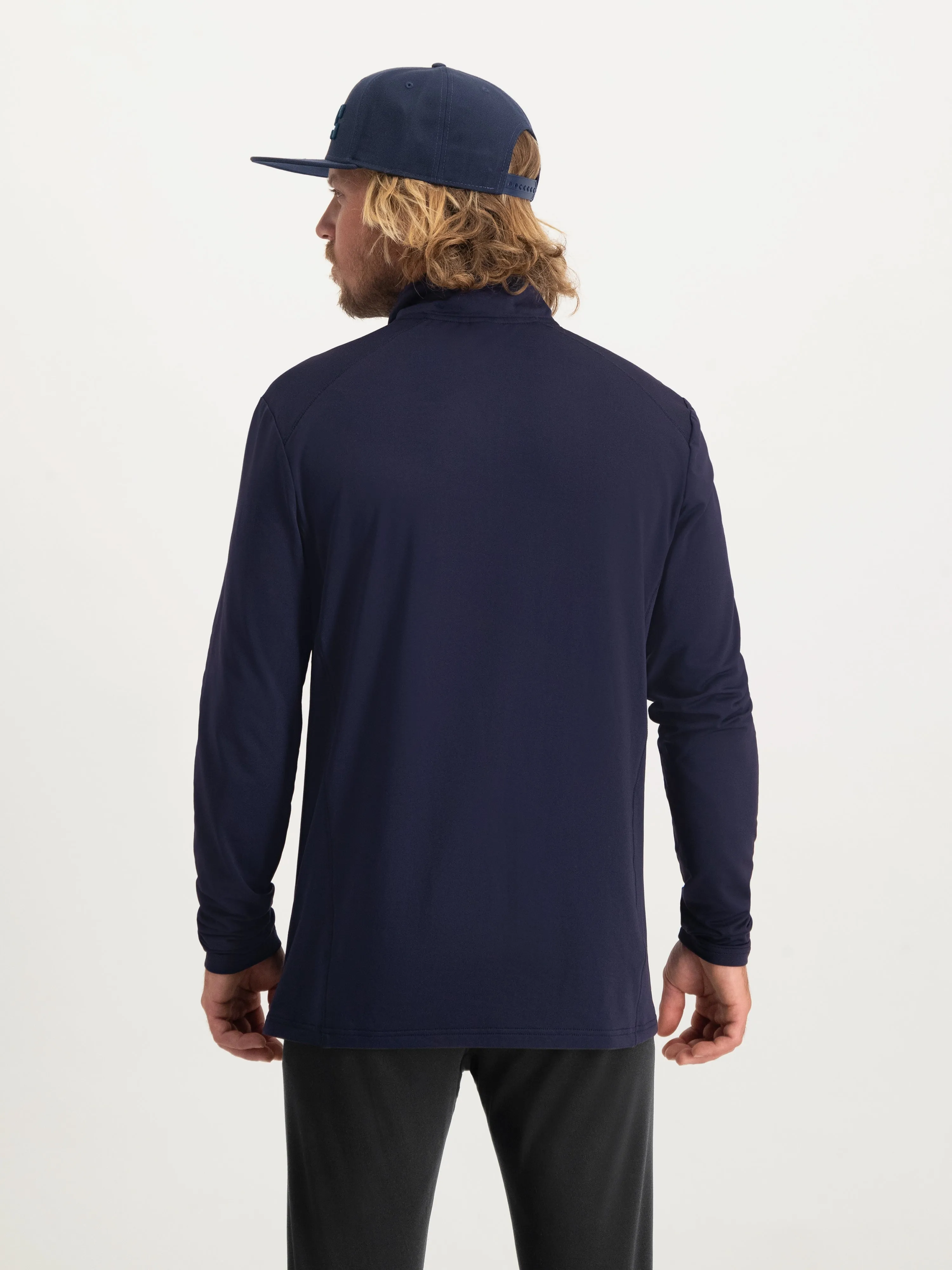 Four Seasons Lightweight Pully Men | Navy sold by Poederbaas product image thumbnail 4