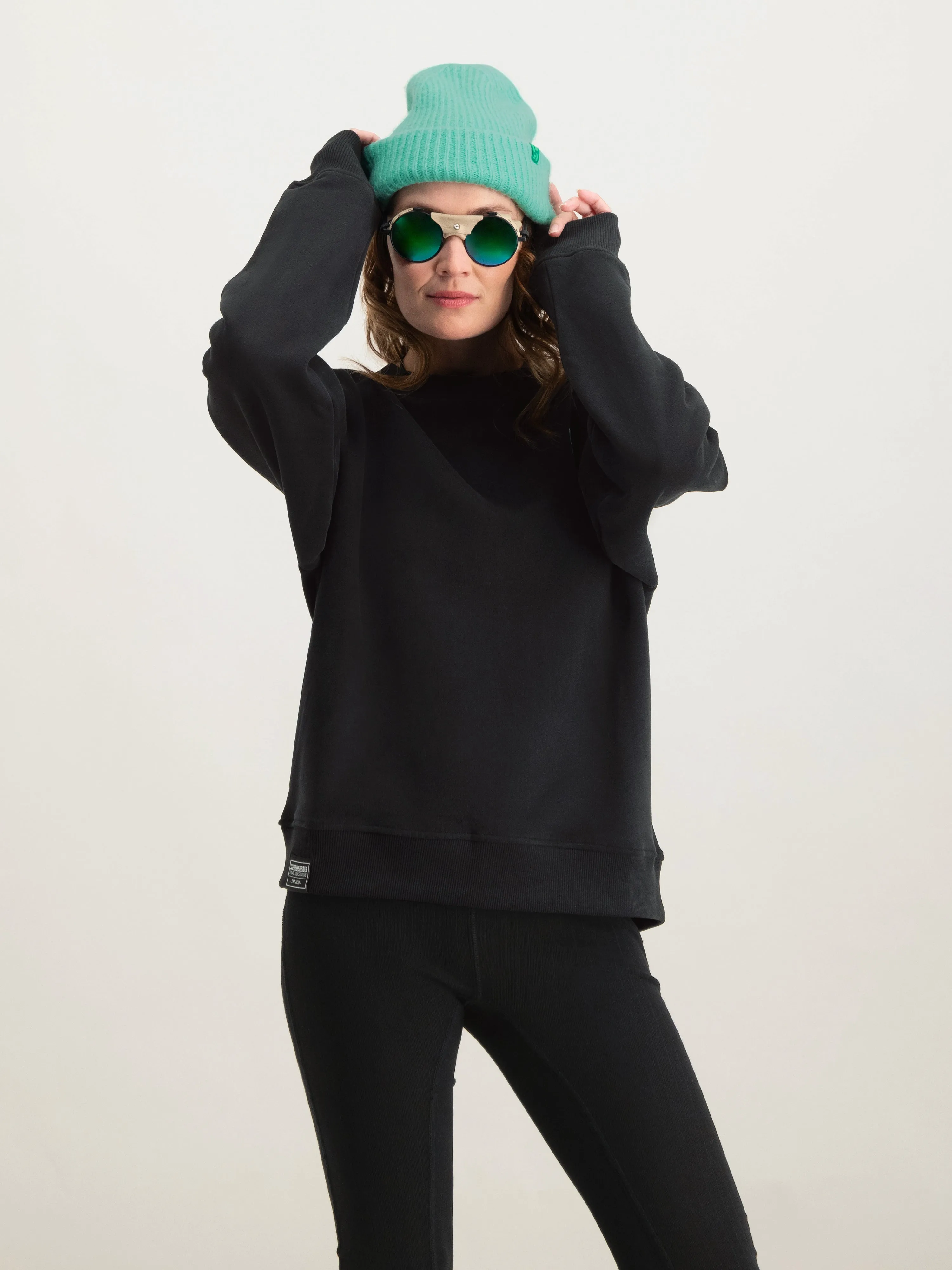 Arty Sweater Women | Black sold by Poederbaas product image thumbnail 5