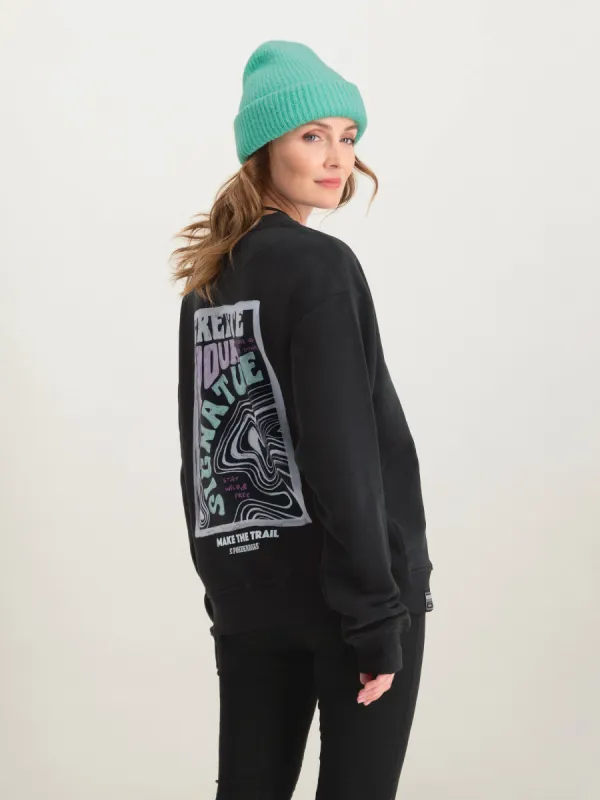 Arty Sweater Women | Black sold by Poederbaas