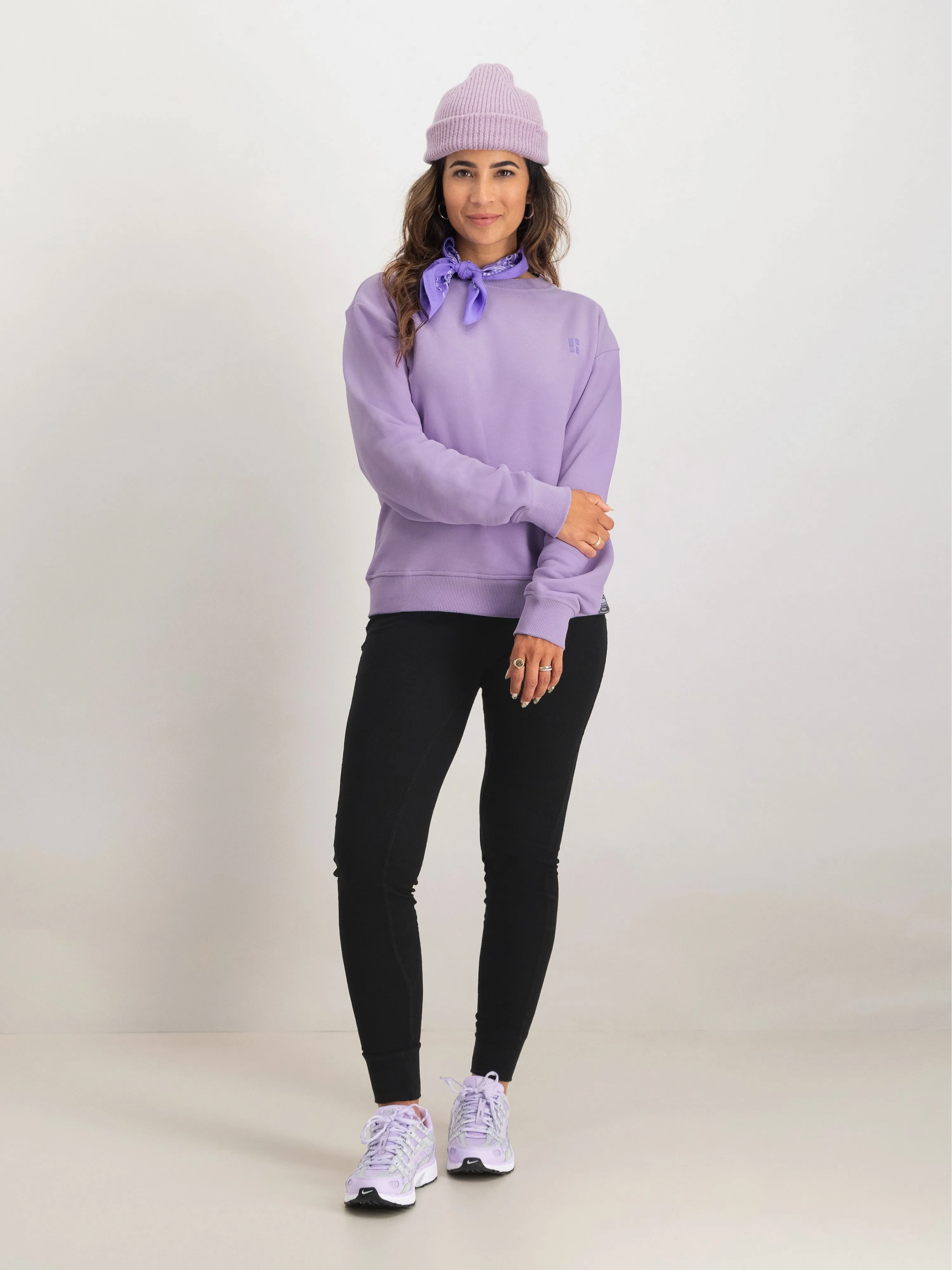 Arty Sweater Women | Lila sold by Poederbaas product image thumbnail 2