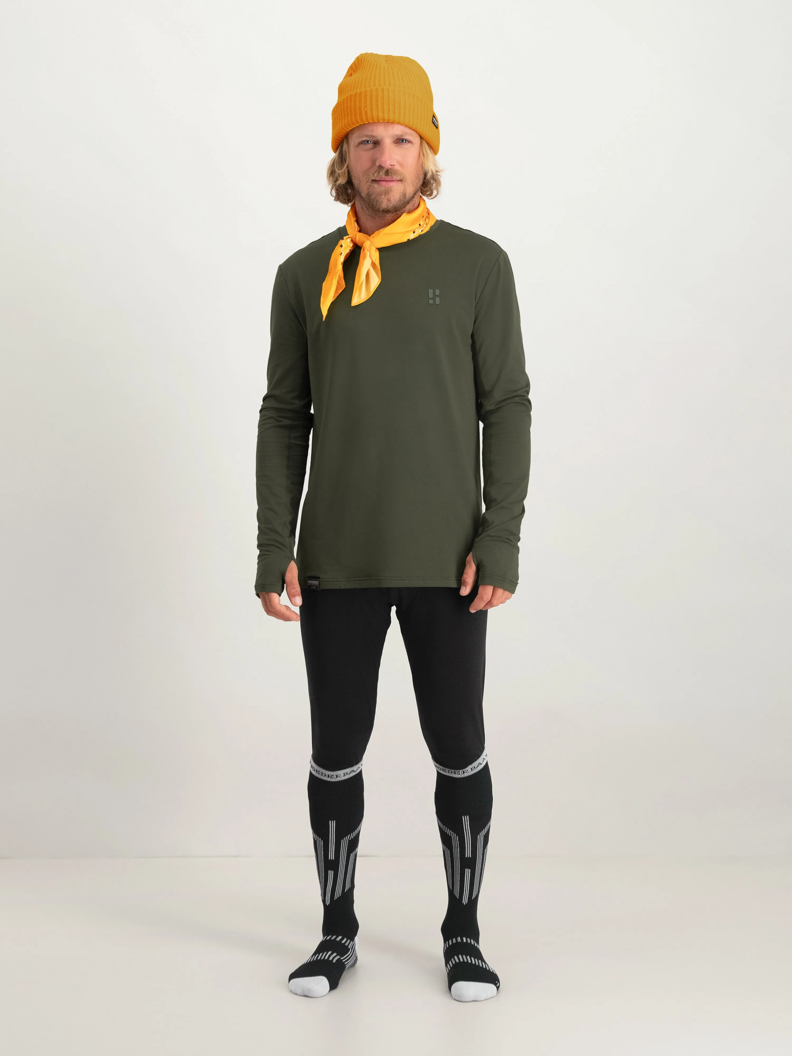 Four Seasons Lightweight Longsleeve Men | Green sold by Poederbaas product image thumbnail 5