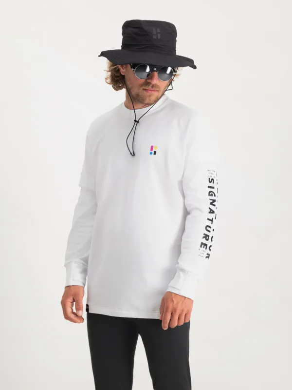 Arty Longsleeve Men | Off White sold by Poederbaas