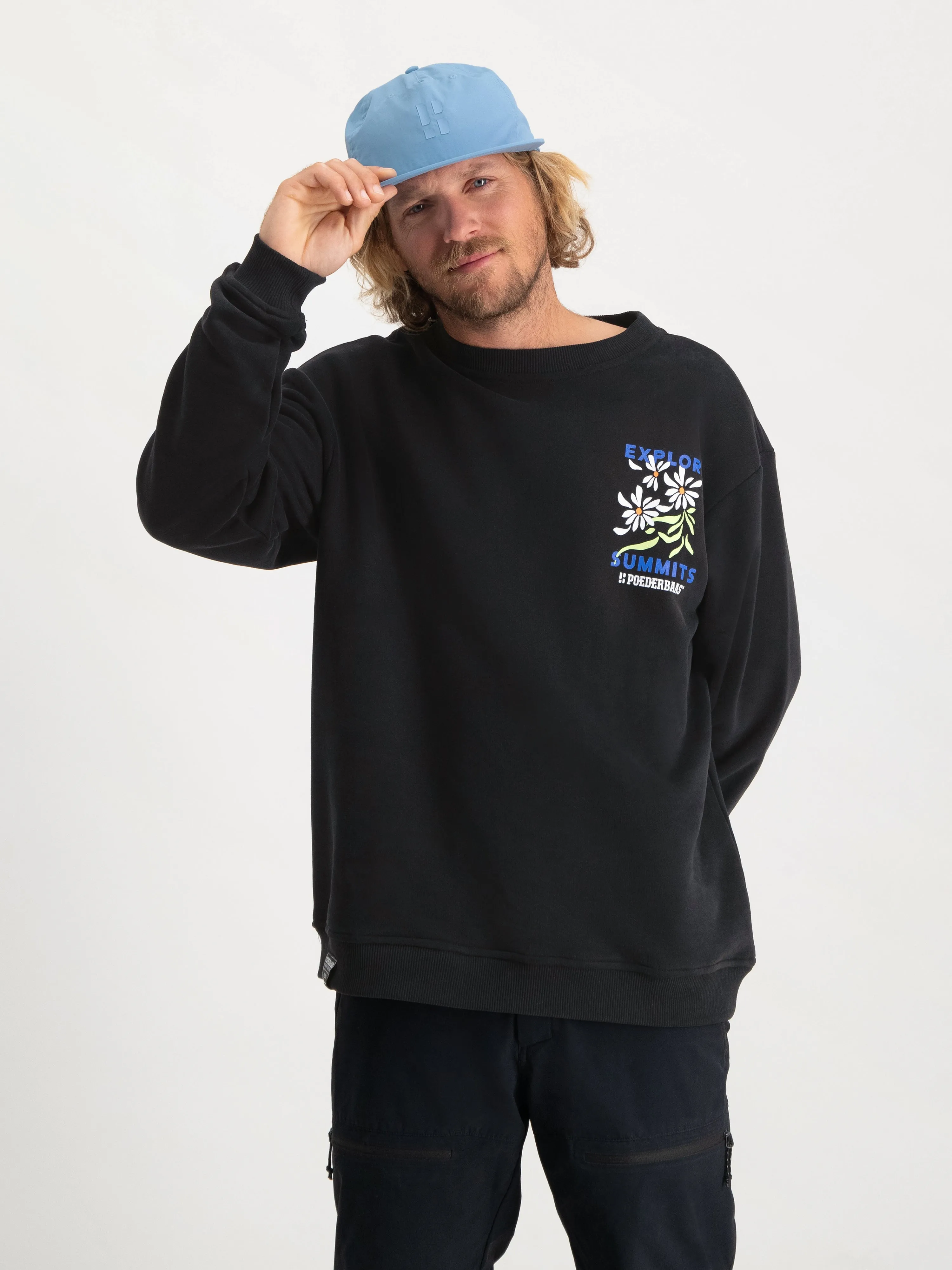 Arty Sweater Men | Black sold by Poederbaas product image thumbnail 3