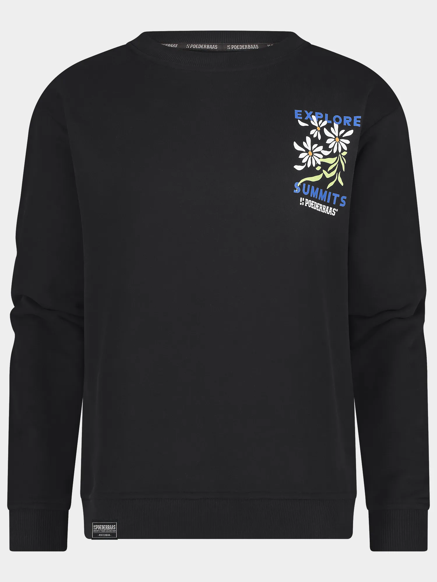 Arty Sweater Men | Black sold by Poederbaas product image thumbnail 5