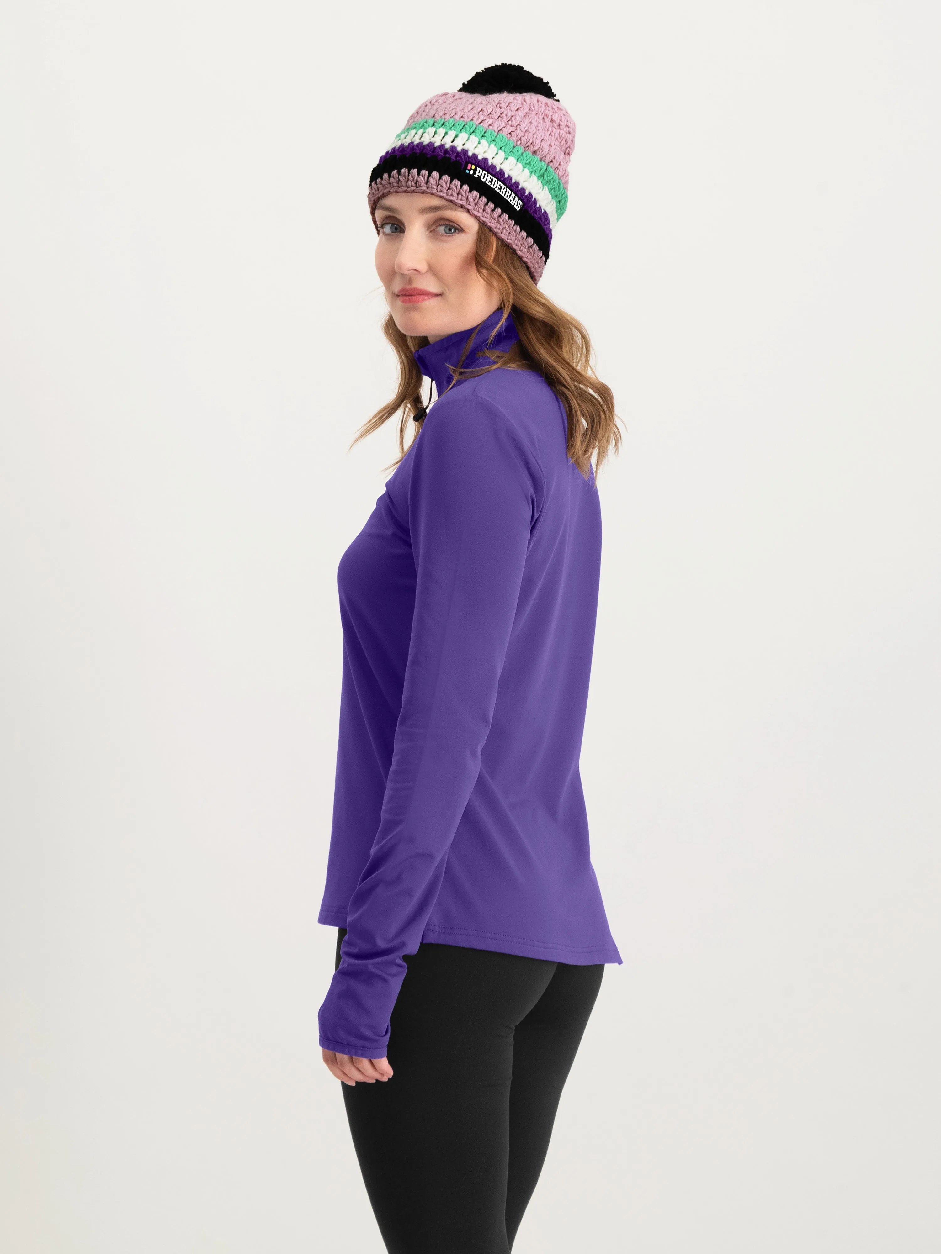 Four Seasons Lightweight Pully Women | Purple sold by Poederbaas product image thumbnail 2