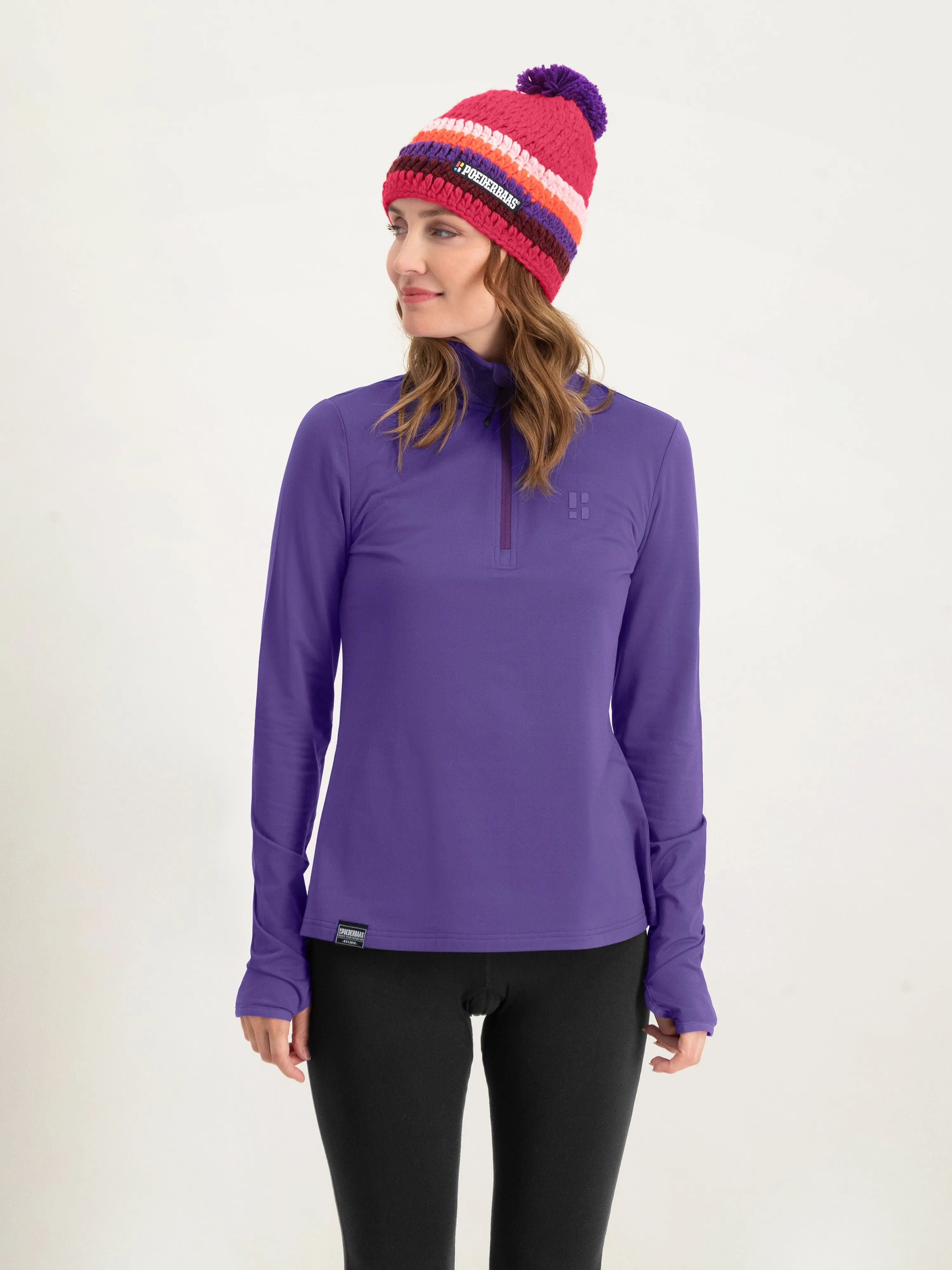 Four Seasons Lightweight Pully Women | Purple sold by Poederbaas product image thumbnail 4