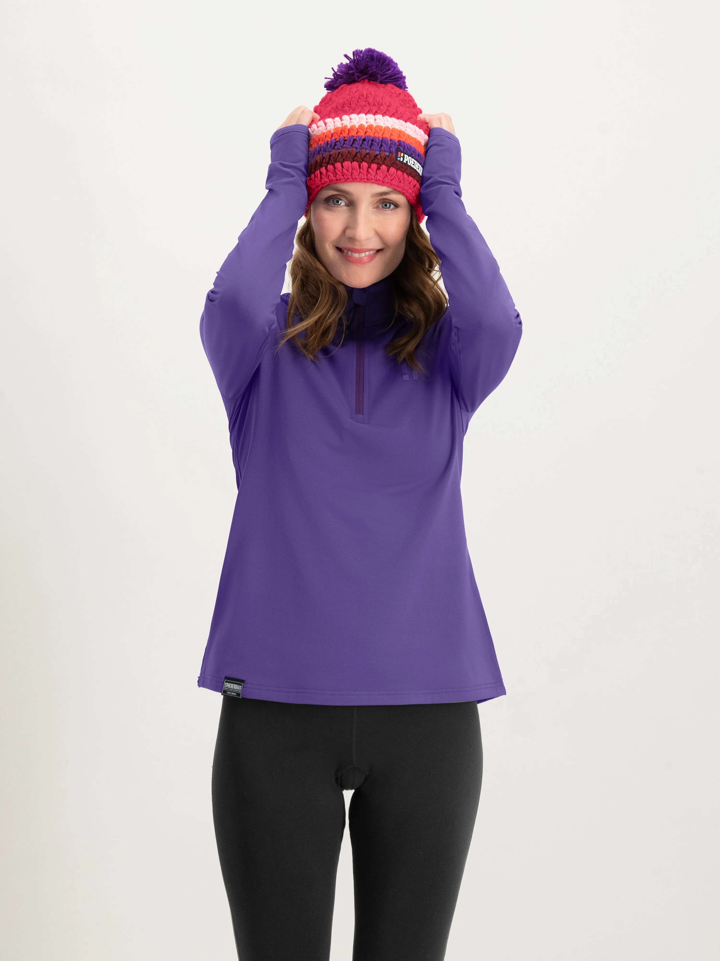 Four Seasons Lightweight Pully Women | Purple sold by Poederbaas product image thumbnail 5