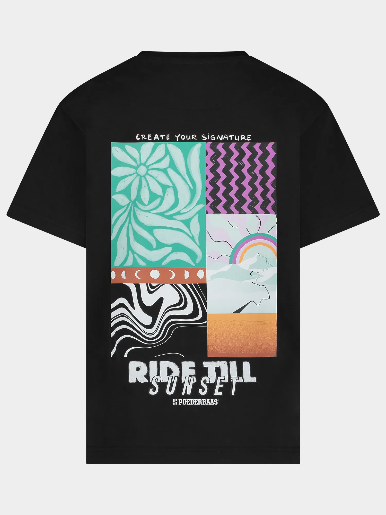 Arty T-shirt Women | Black sold by Poederbaas product image thumbnail 3