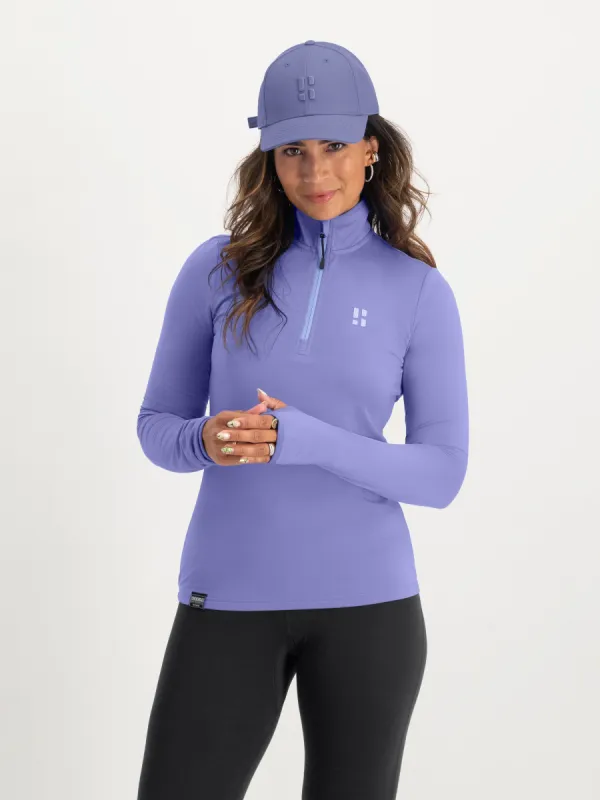 Four Seasons Lightweight Pully Women | Lila sold by Poederbaas