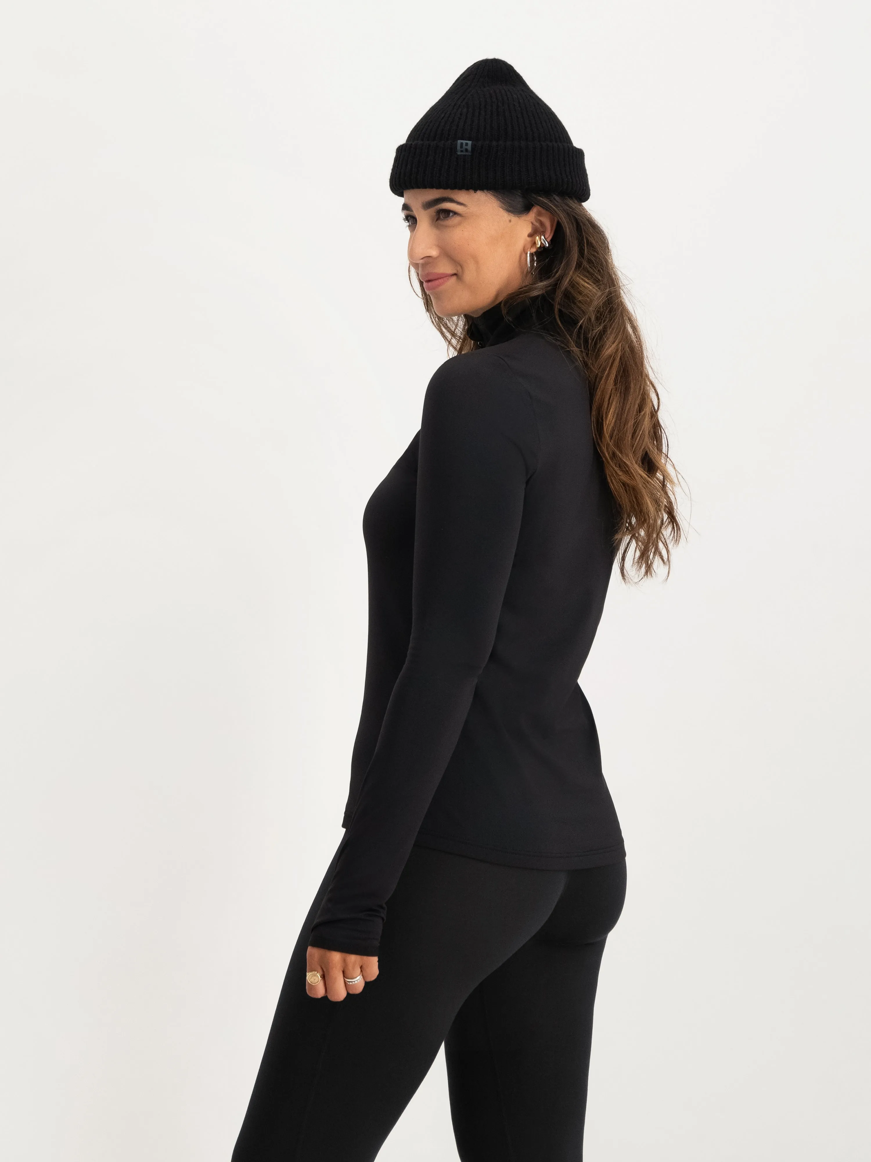 Four Seasons Lightweight Pully Women | Black sold by Poederbaas product image thumbnail 4