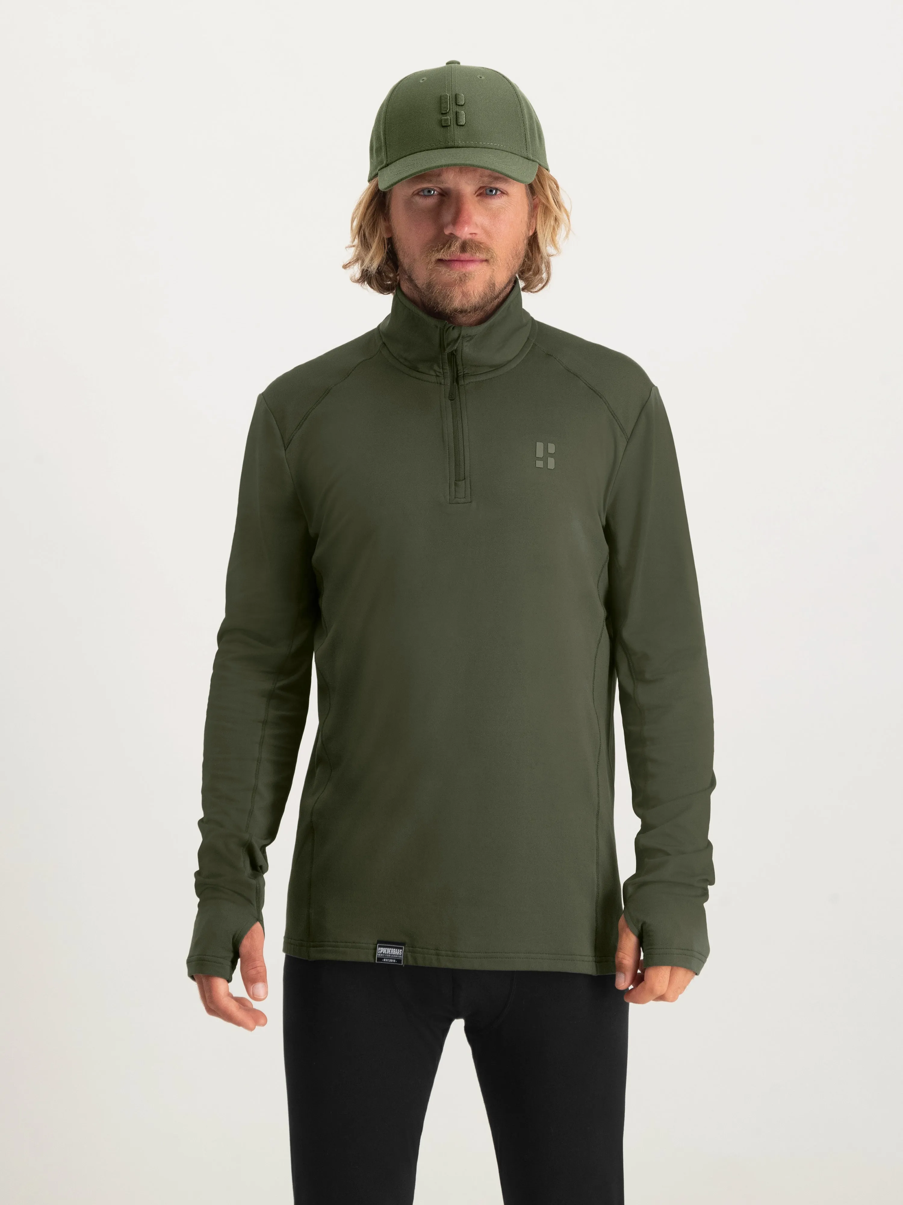 Four Seasons Lightweight Pully Men | Green sold by Poederbaas product image thumbnail 2