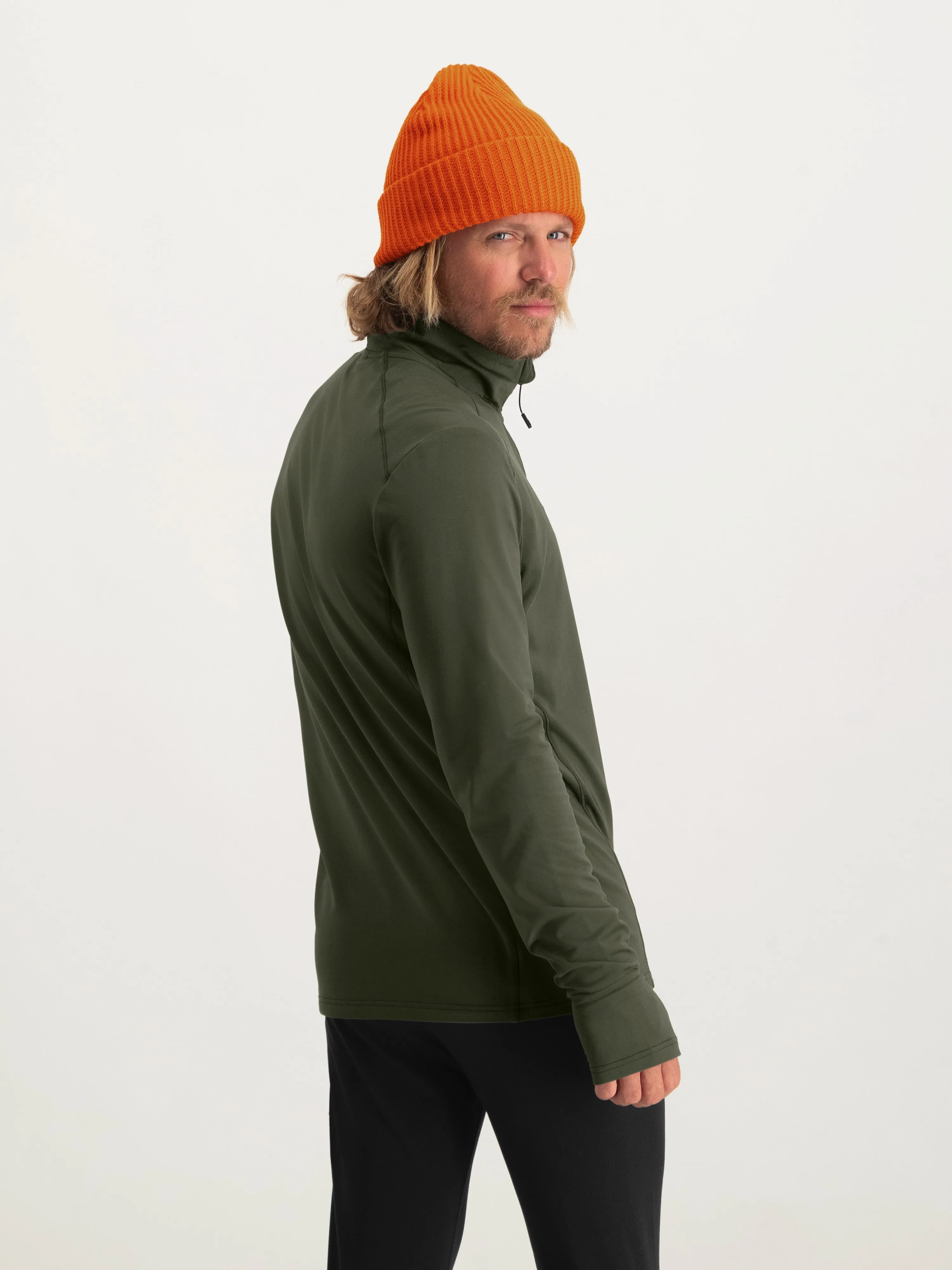 Four Seasons Lightweight Pully Men | Green sold by Poederbaas product image thumbnail 3