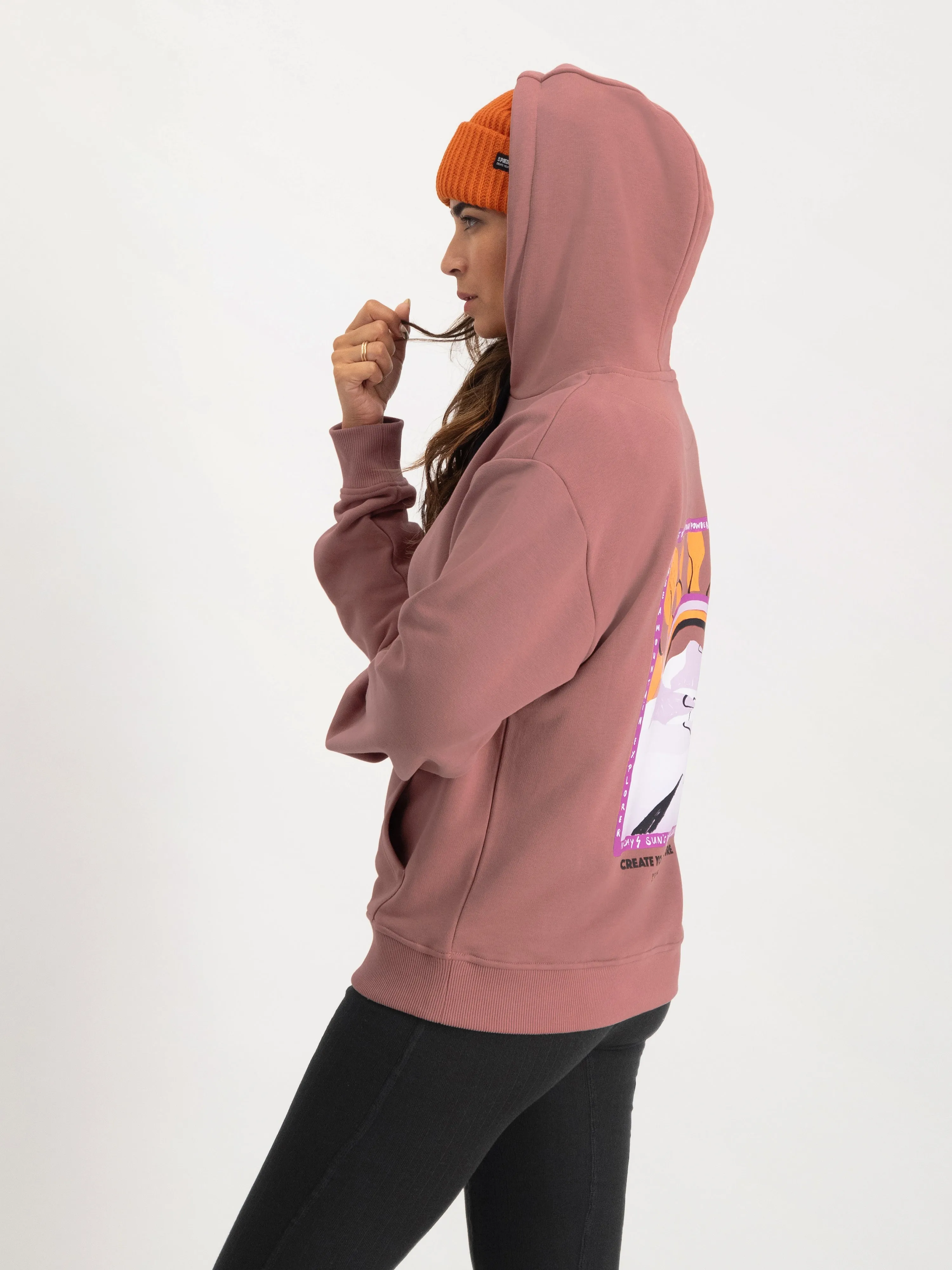 Arty Hoody Women | Terracotta sold by Poederbaas product image thumbnail 3