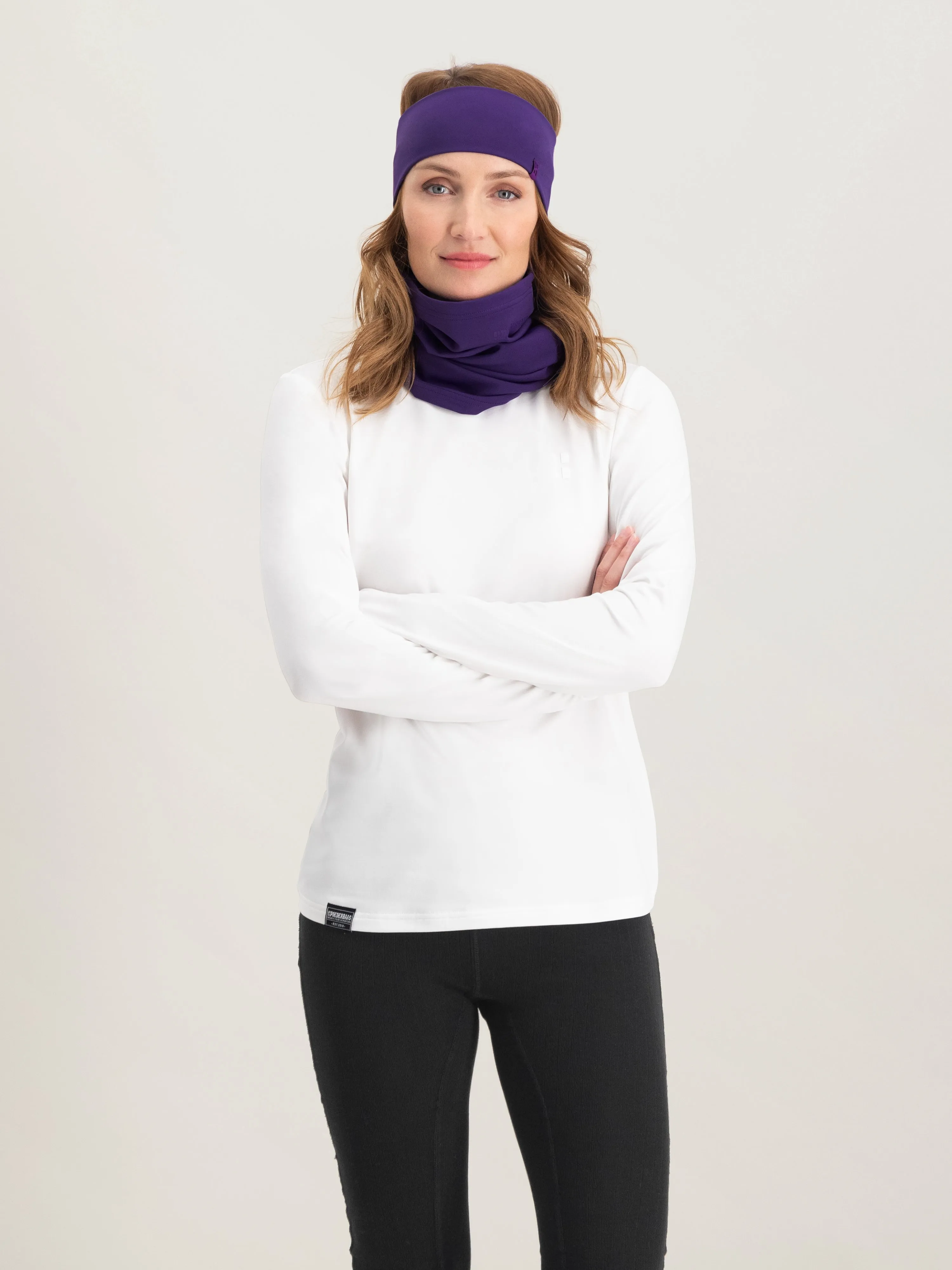 Arctic Neckwarmer | Purple sold by Poederbaas product image thumbnail 3