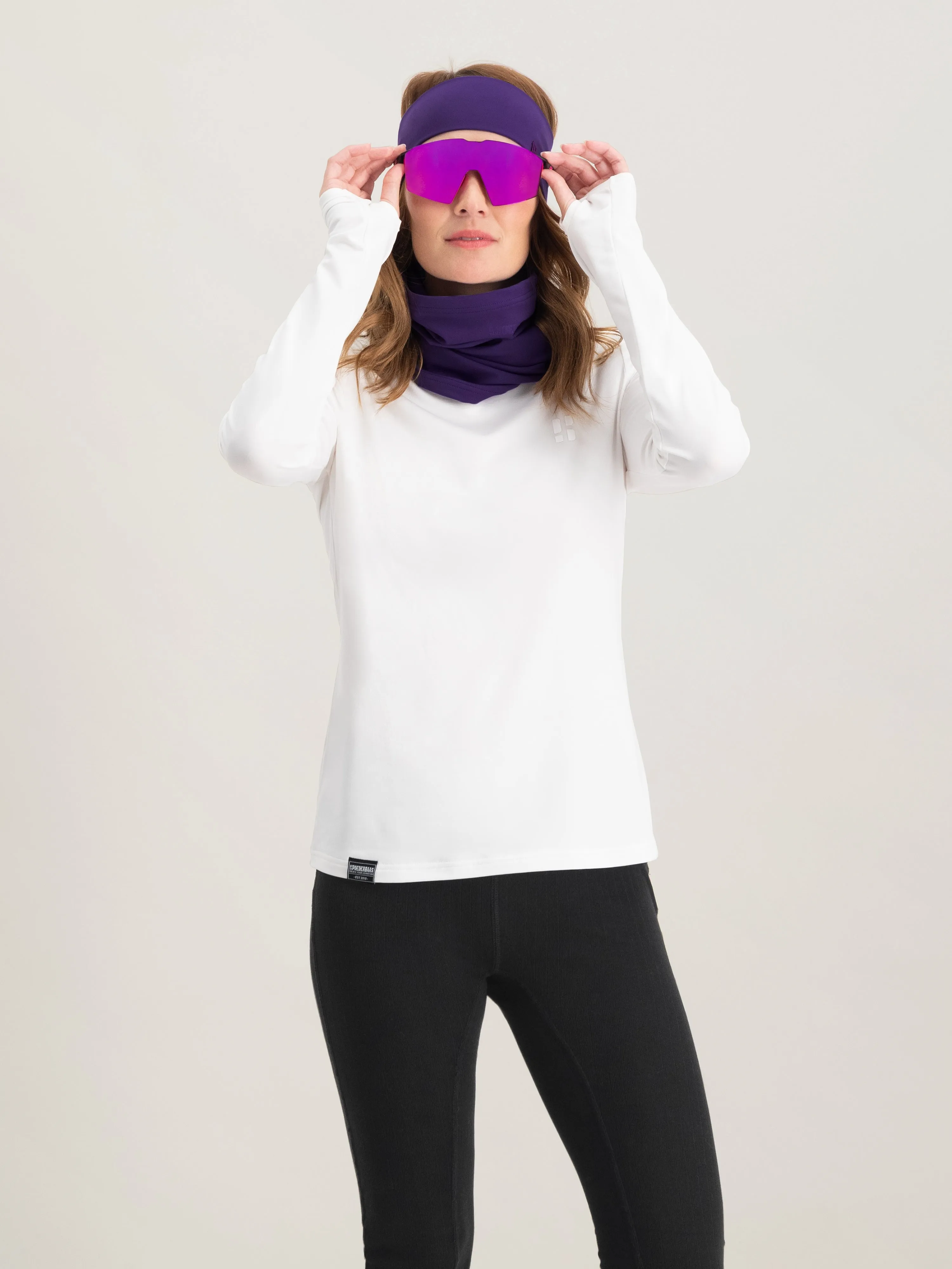 Arctic Neckwarmer | Purple sold by Poederbaas product image thumbnail 2