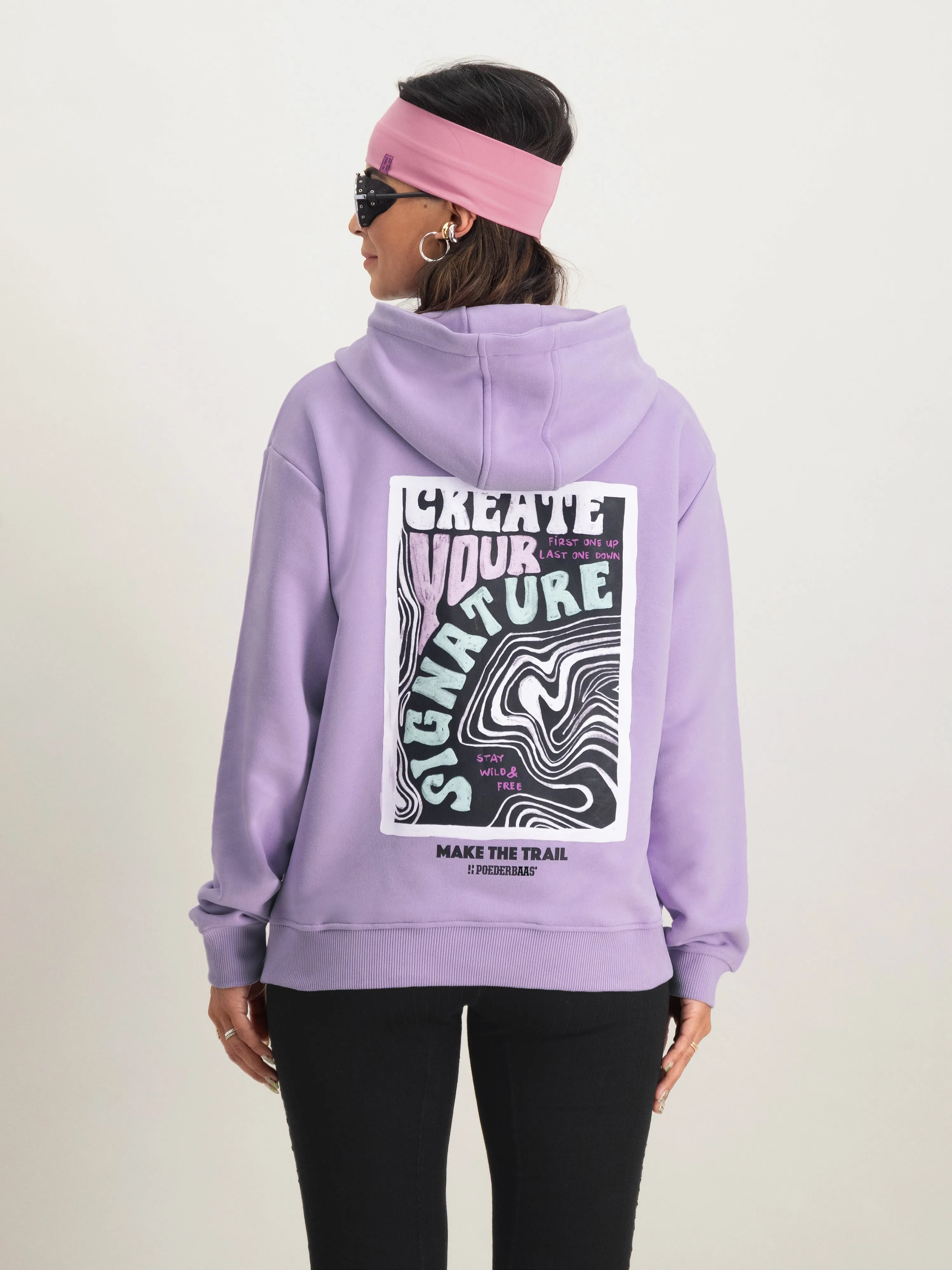 Arty Hoody Women | Lila sold by Poederbaas product image thumbnail 3