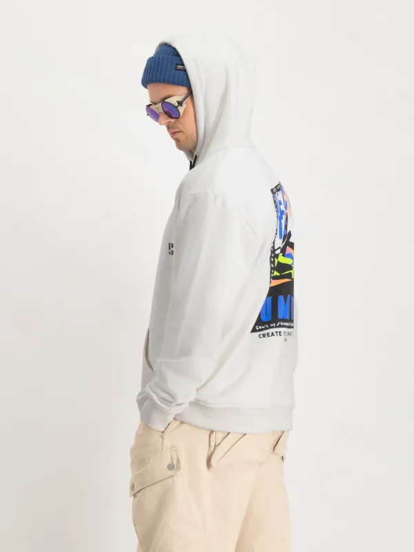 Arty Hoody Men | Off White sold by Poederbaas