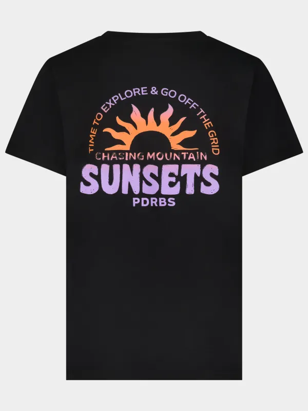 OTBT T-shirt Women | Black sold by Poederbaas