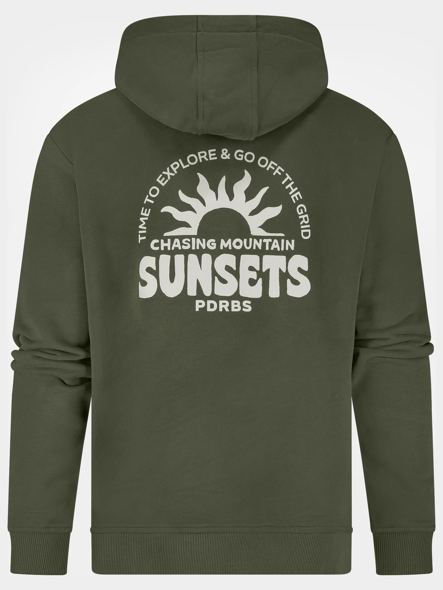 OTBT Hoody Men | Army green sold by Poederbaas