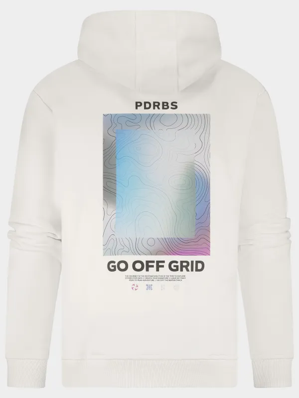 OTBT Hoody Men | Off White sold by Poederbaas